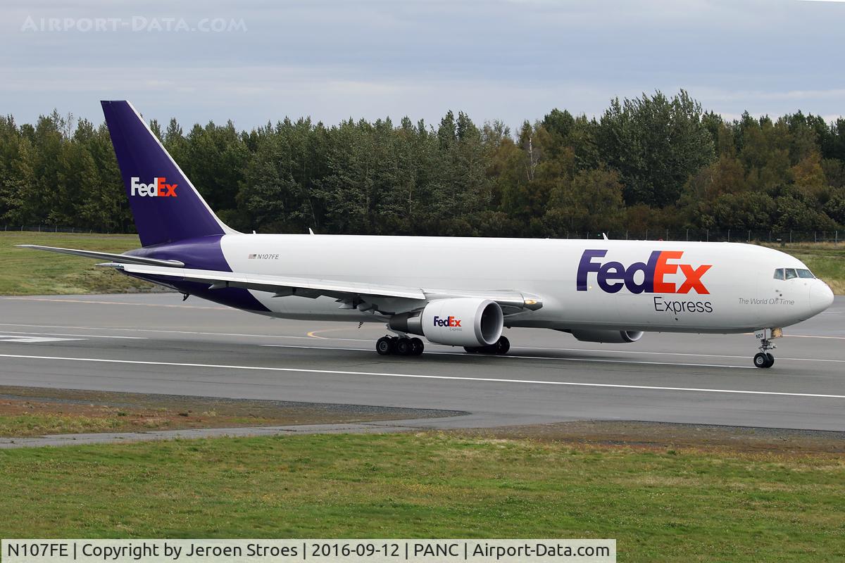 N107FE, 2014 Boeing 767-3S2F/ER C/N 44377, fedex