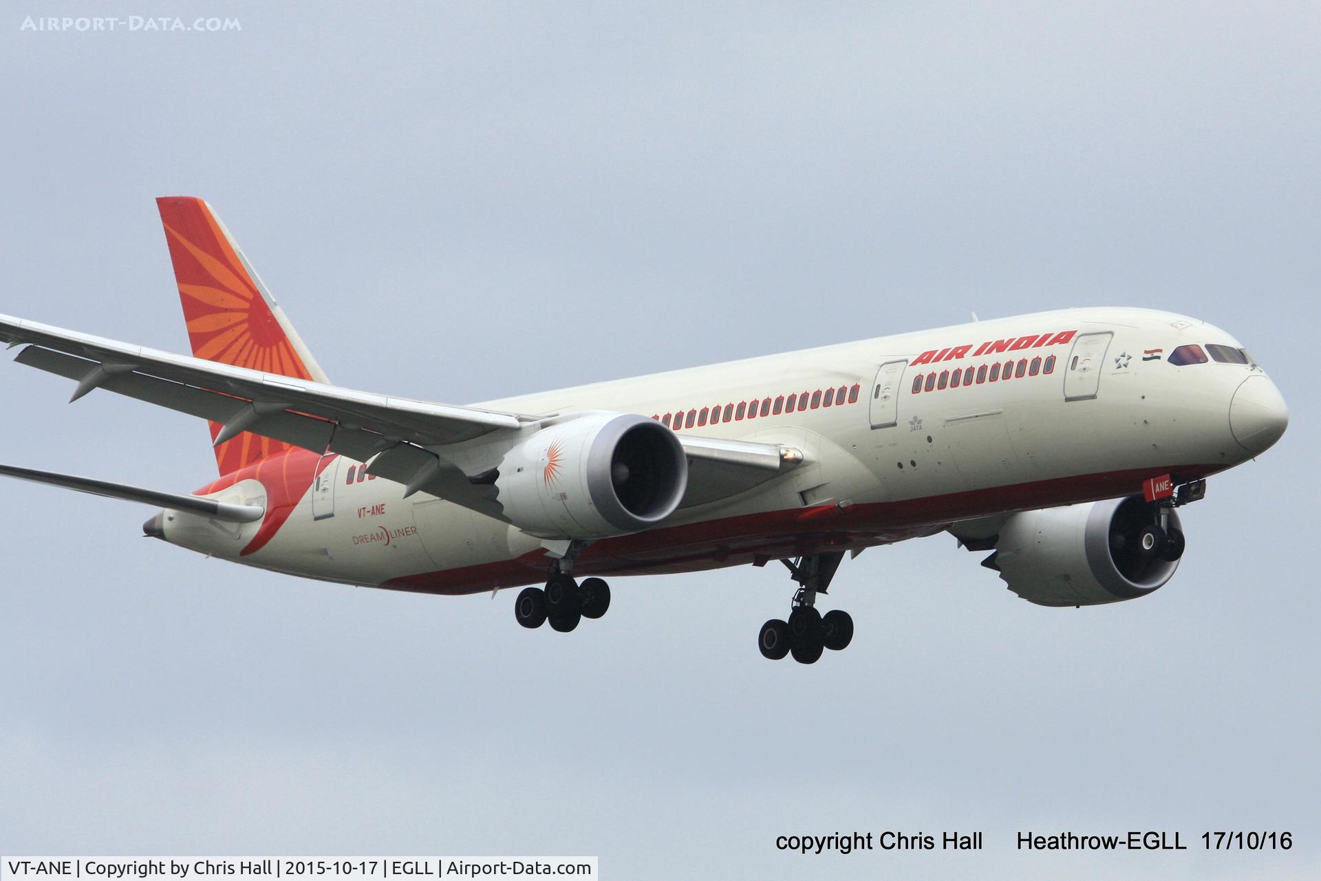 VT-ANE, 2013 Boeing 787-8 Dreamliner C/N 36280, Air India