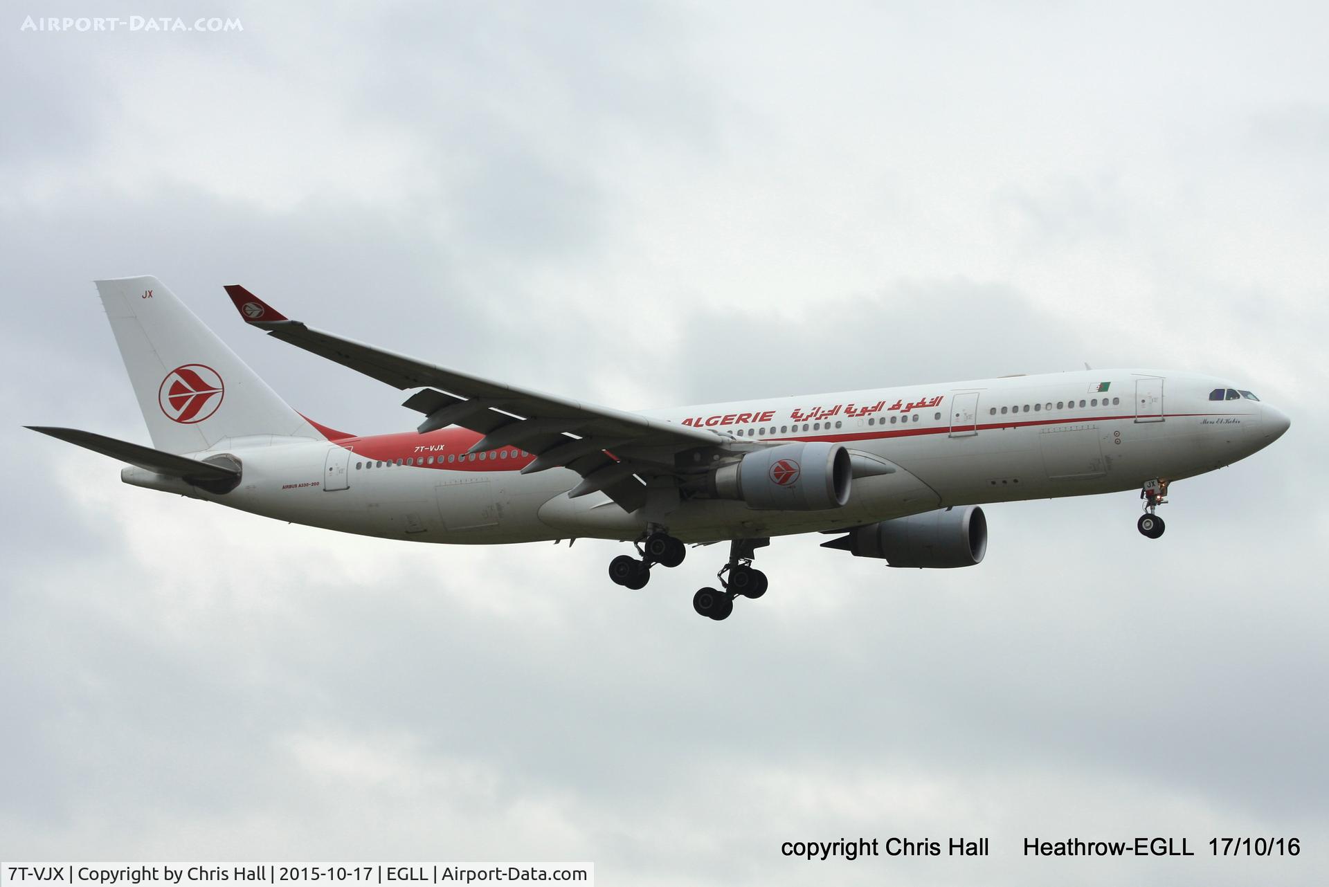 7T-VJX, 2005 Airbus A330-202 C/N 650, Air Algérie