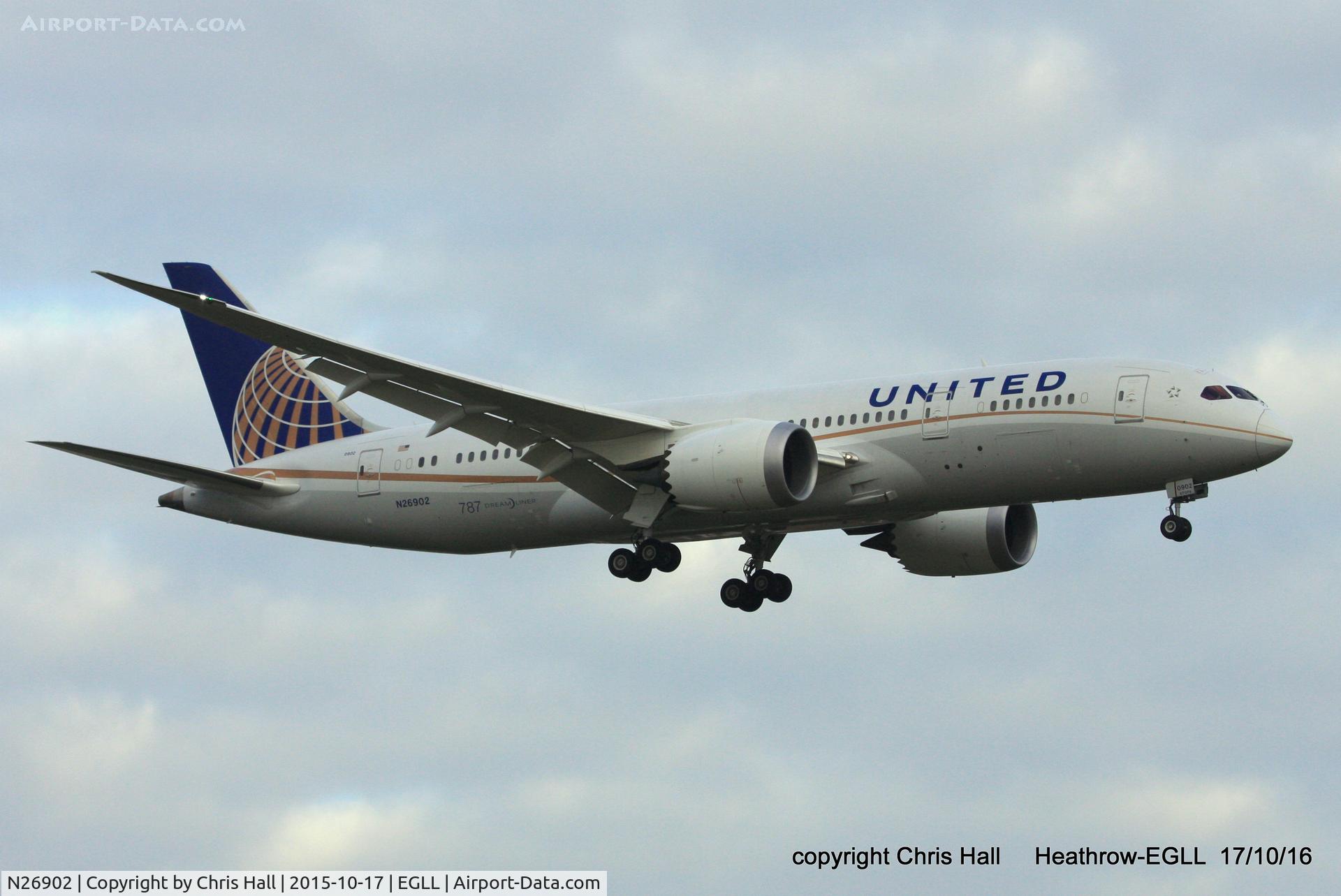 N26902, 2012 Boeing 787-8 Dreamliner C/N 34822, United