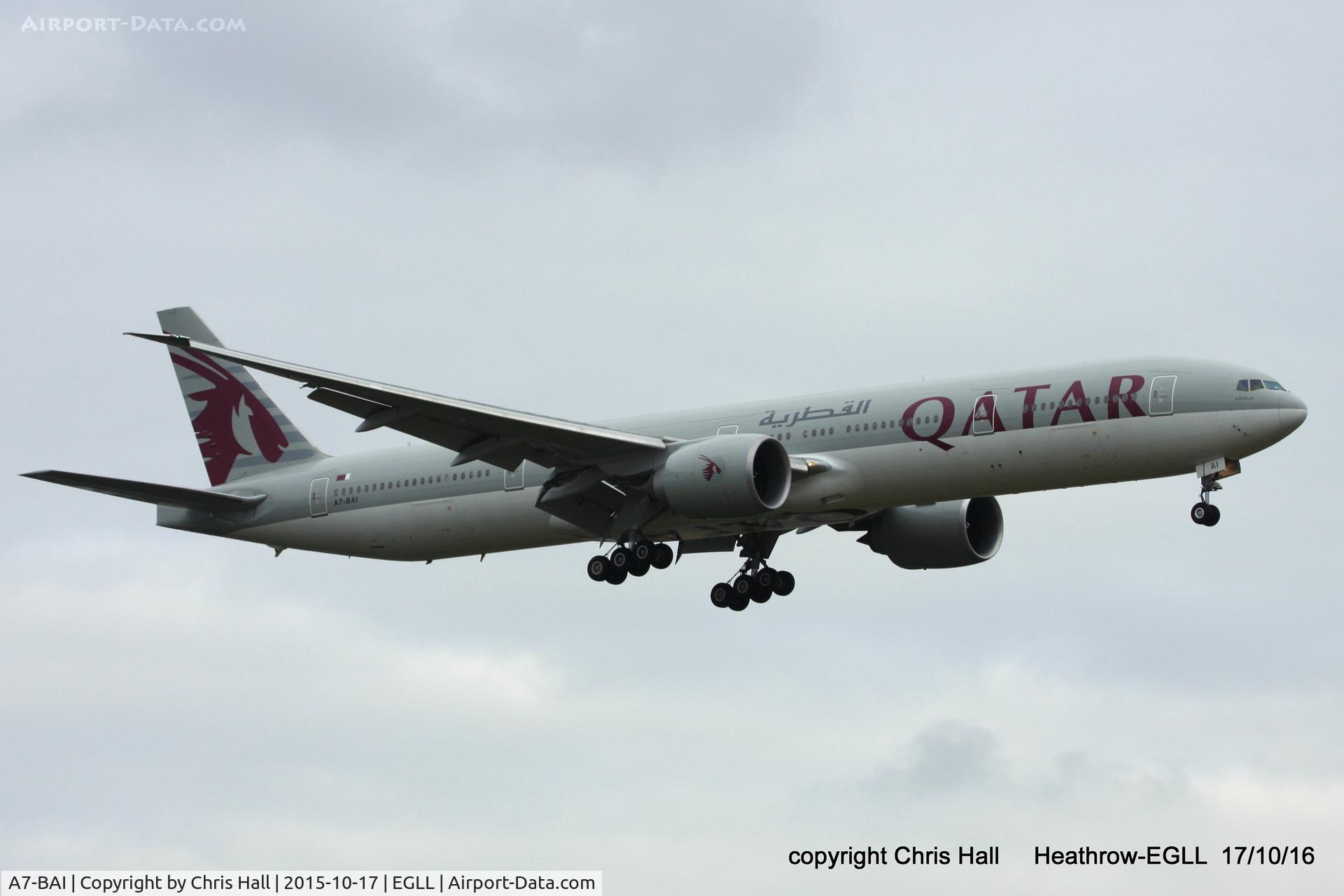 A7-BAI, 2008 Boeing 777-3DZ/ER C/N 36095, Qatar