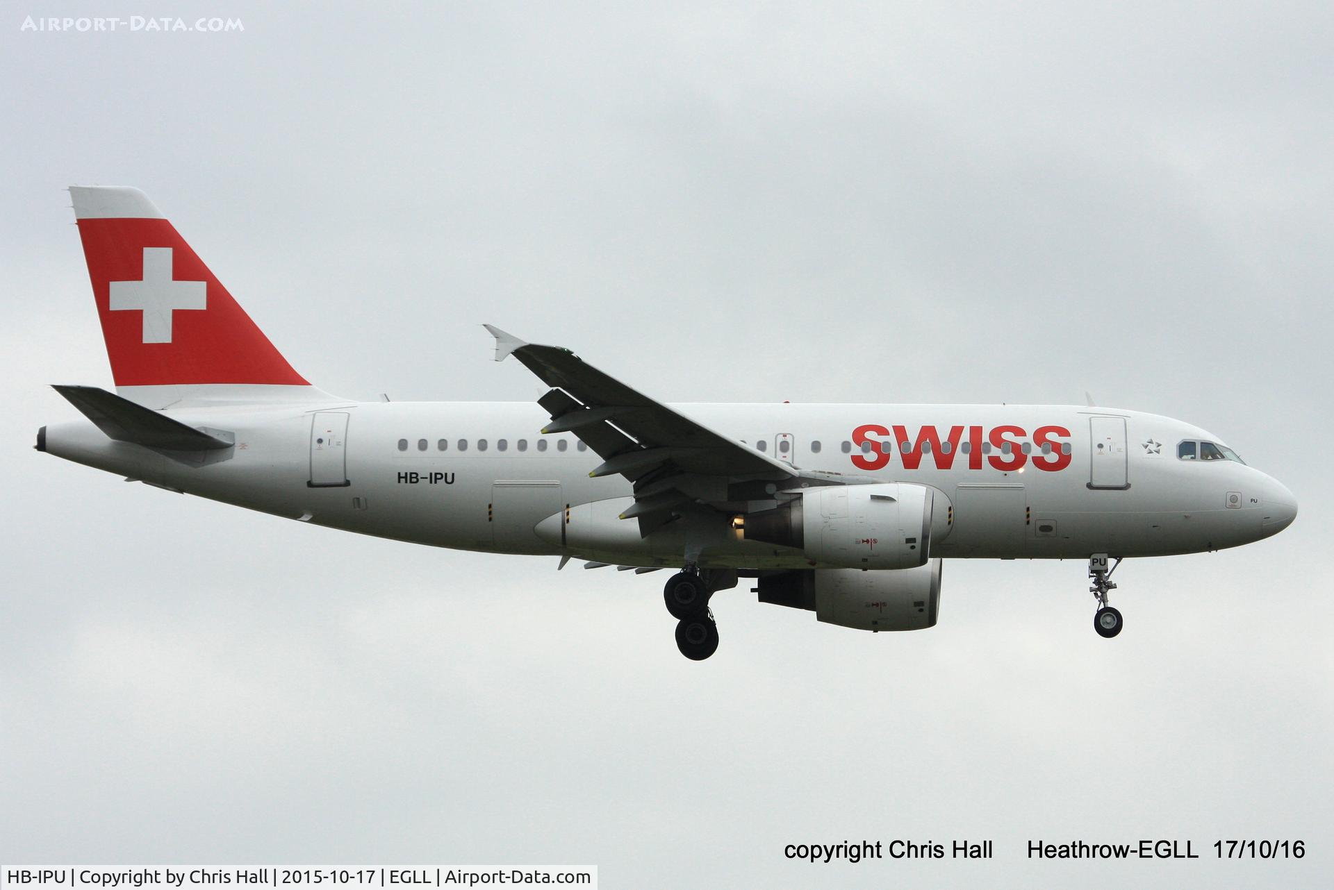 HB-IPU, 1997 Airbus A319-112 C/N 713, Swiss