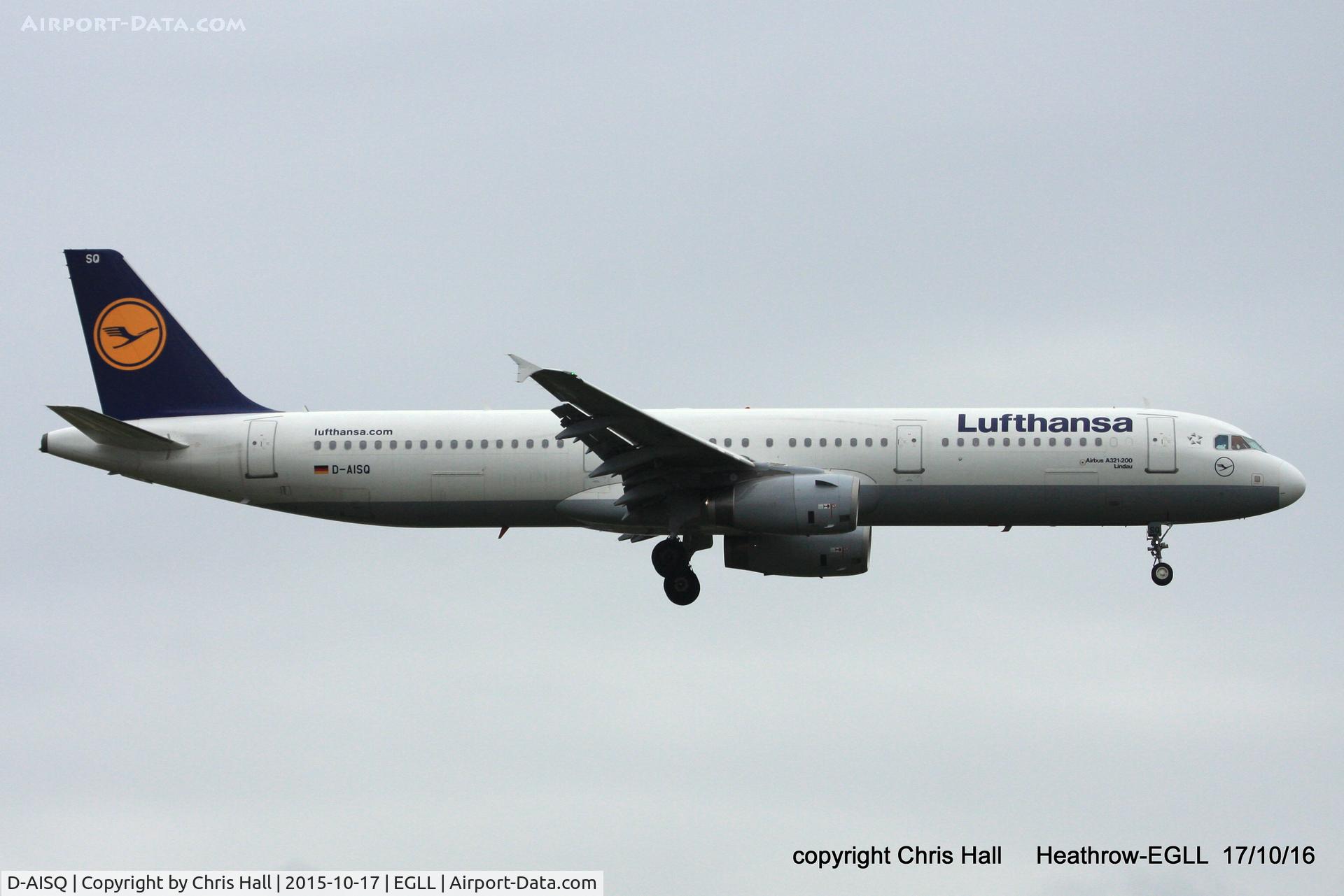 D-AISQ, 2009 Airbus A321-231 C/N 3936, lufthansa