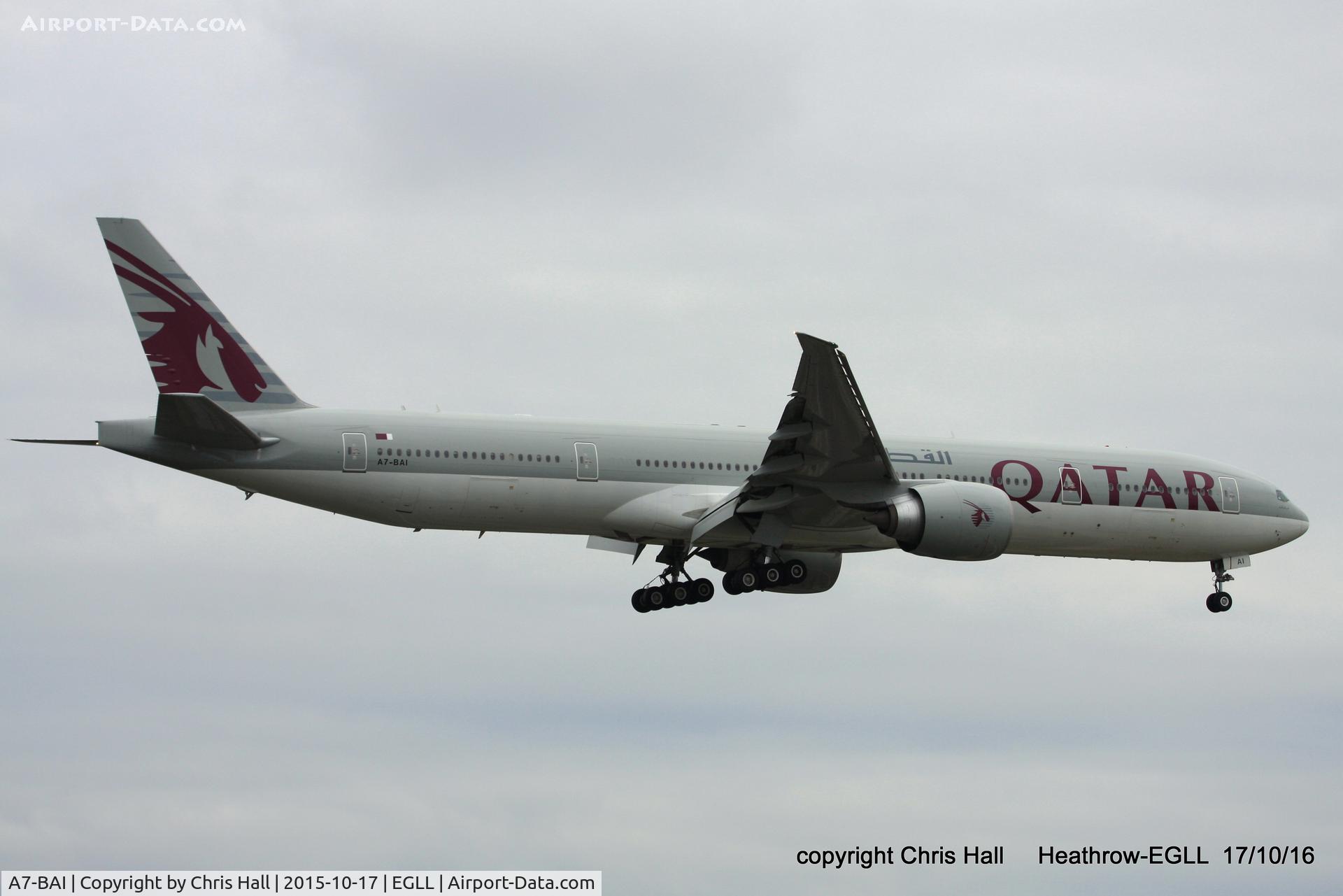 A7-BAI, 2008 Boeing 777-3DZ/ER C/N 36095, Qatar