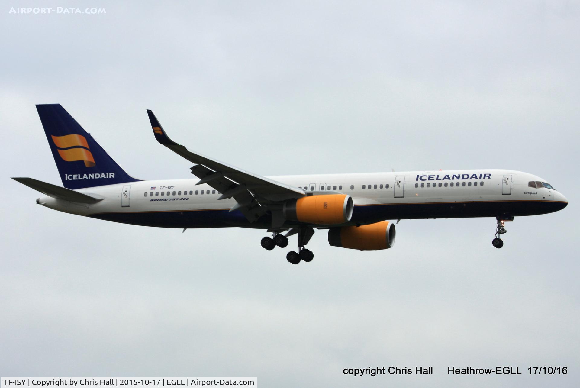 TF-ISY, 1991 Boeing 757-223 C/N 24594, Icelandair