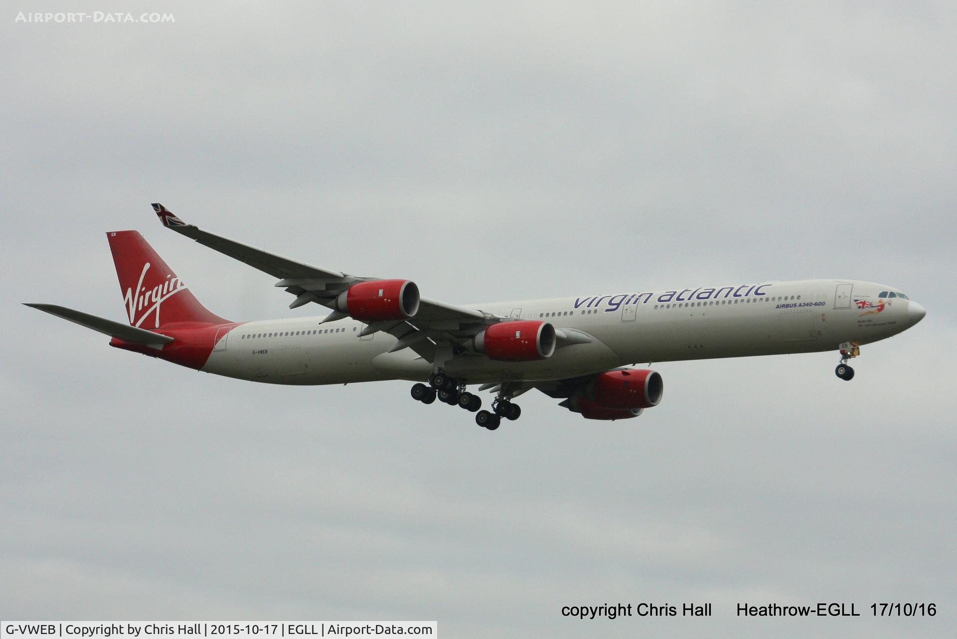 G-VWEB, 2006 Airbus A340-642 C/N 787, Virgin Atlantic