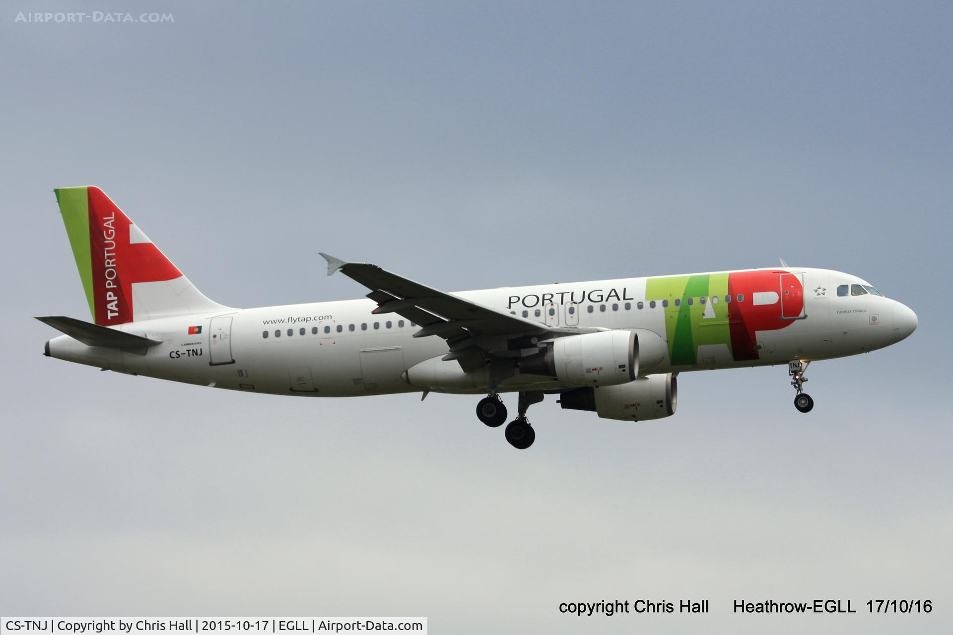 CS-TNJ, 2000 Airbus A320-214 C/N 1181, TAP - Air Portugal