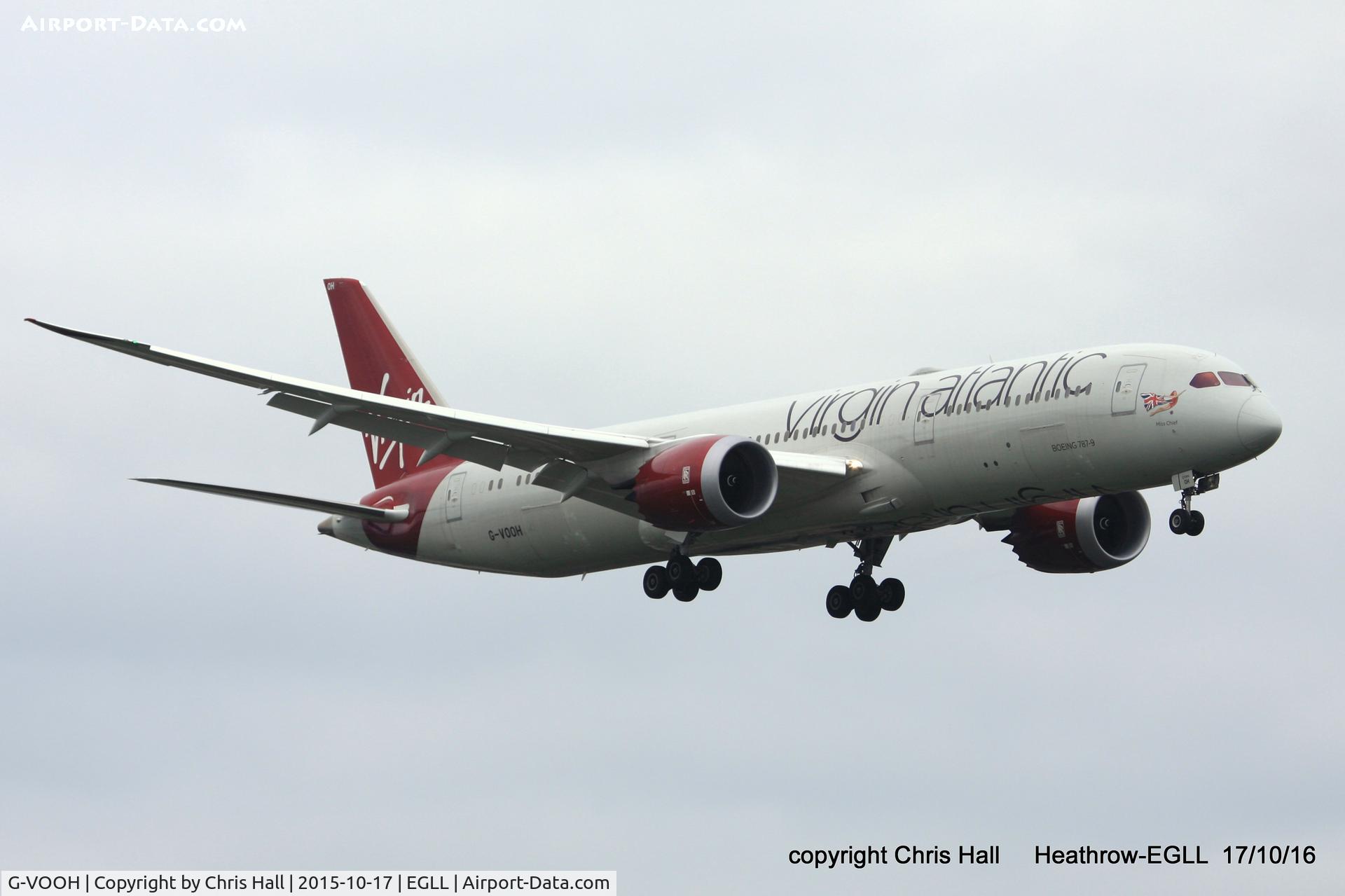 G-VOOH, 2015 Boeing 787-9 Dreamliner Dreamliner C/N 37968, Virgin Atlantic
