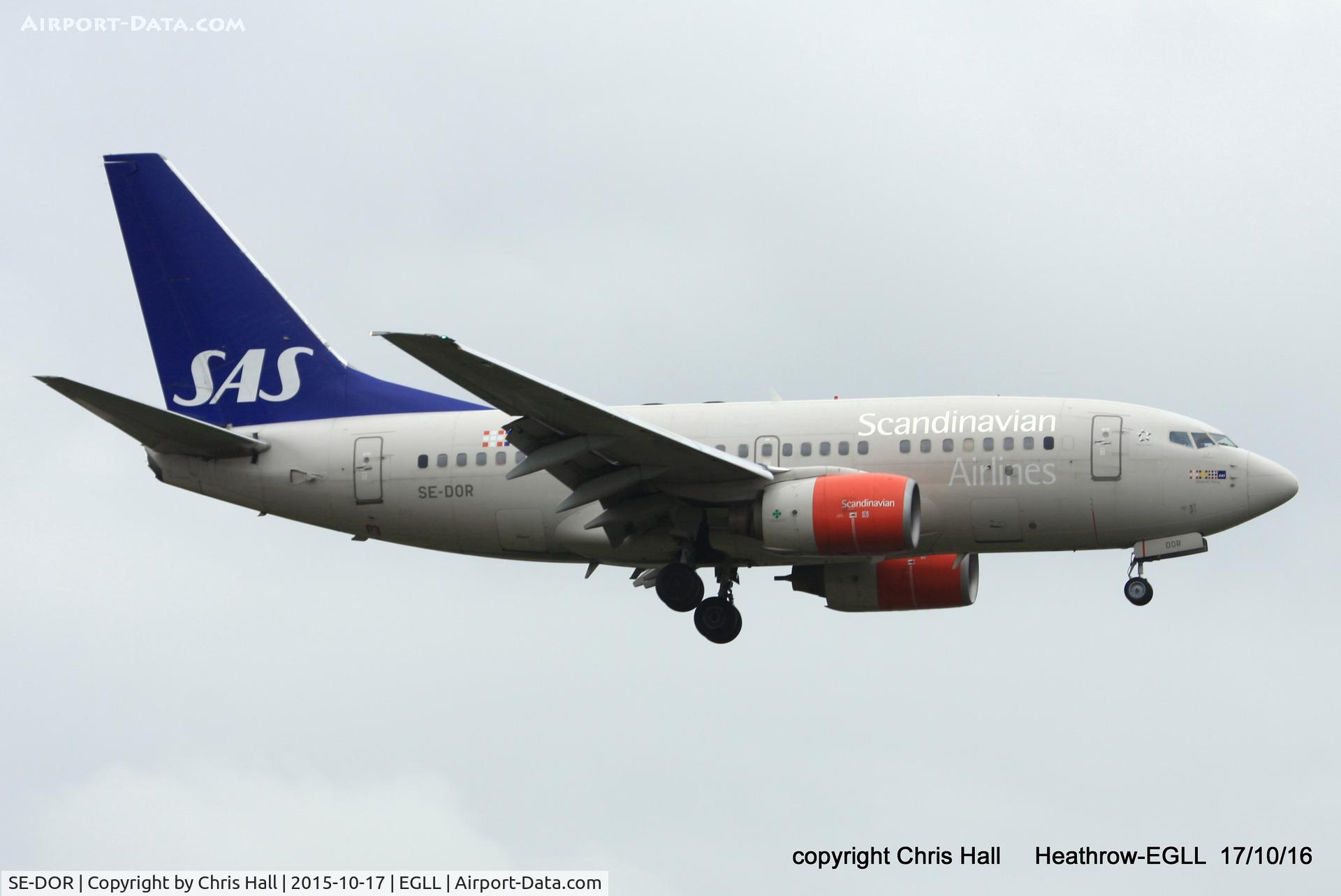 SE-DOR, 1999 Boeing 737-683 C/N 28305, SAS Scandinavian Airlines