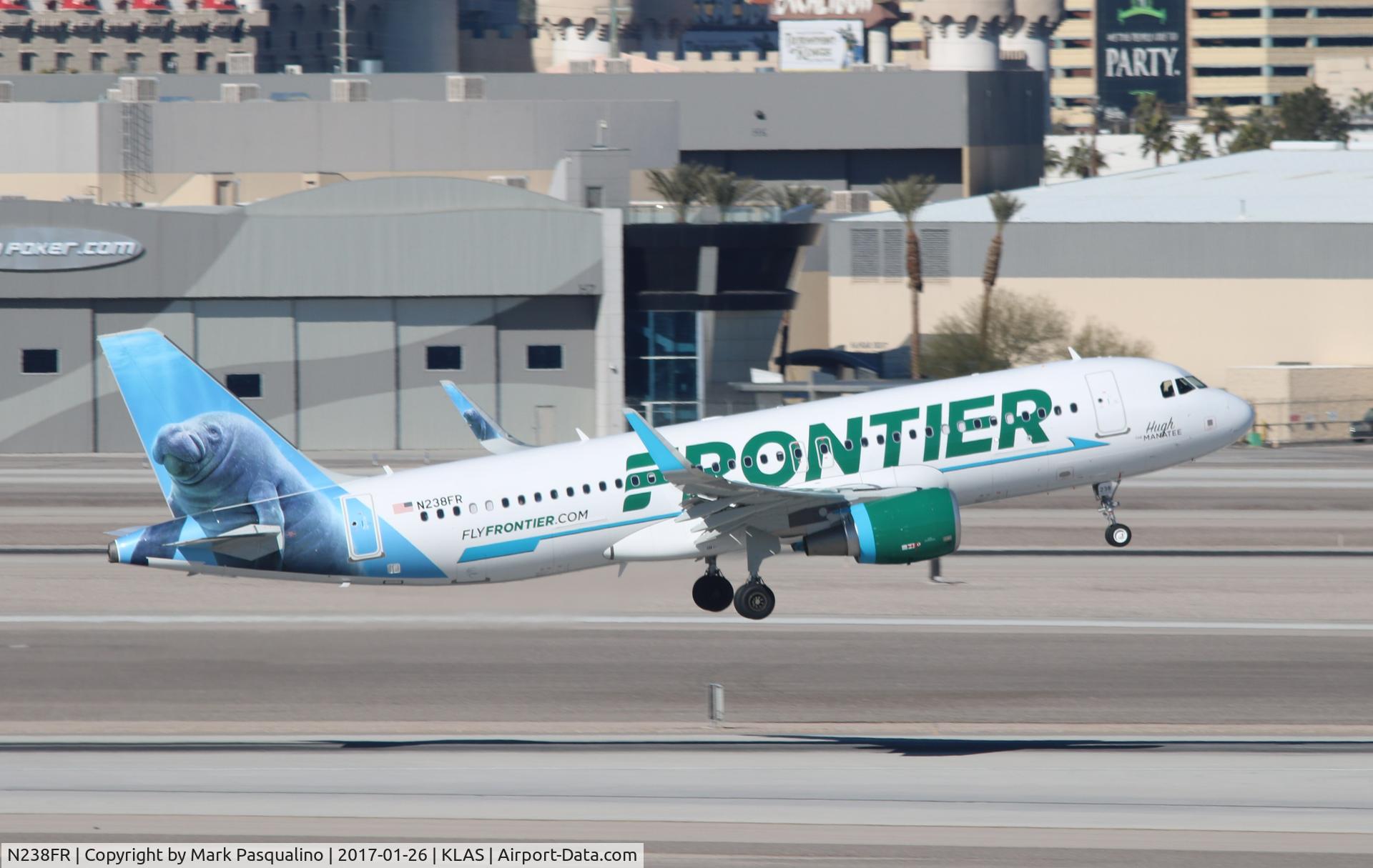 N238FR, 2016 Airbus A320-214 C/N 7458, Airbus A320