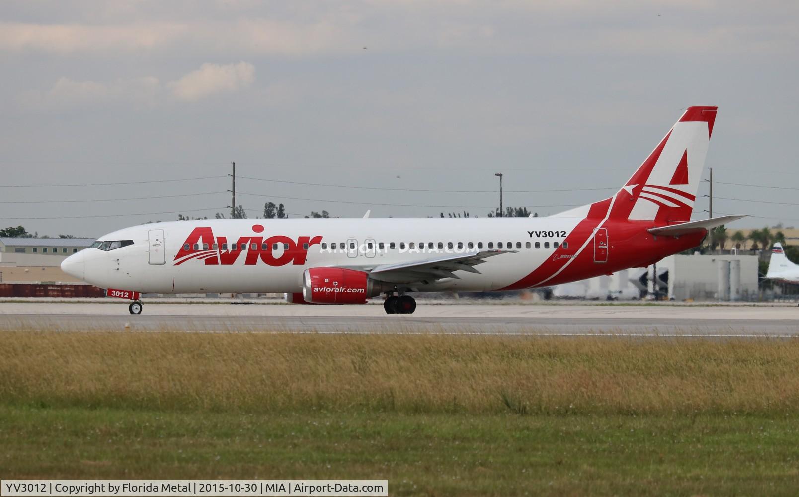 YV3012, 1989 Boeing 737-401 C/N 23990, Avior
