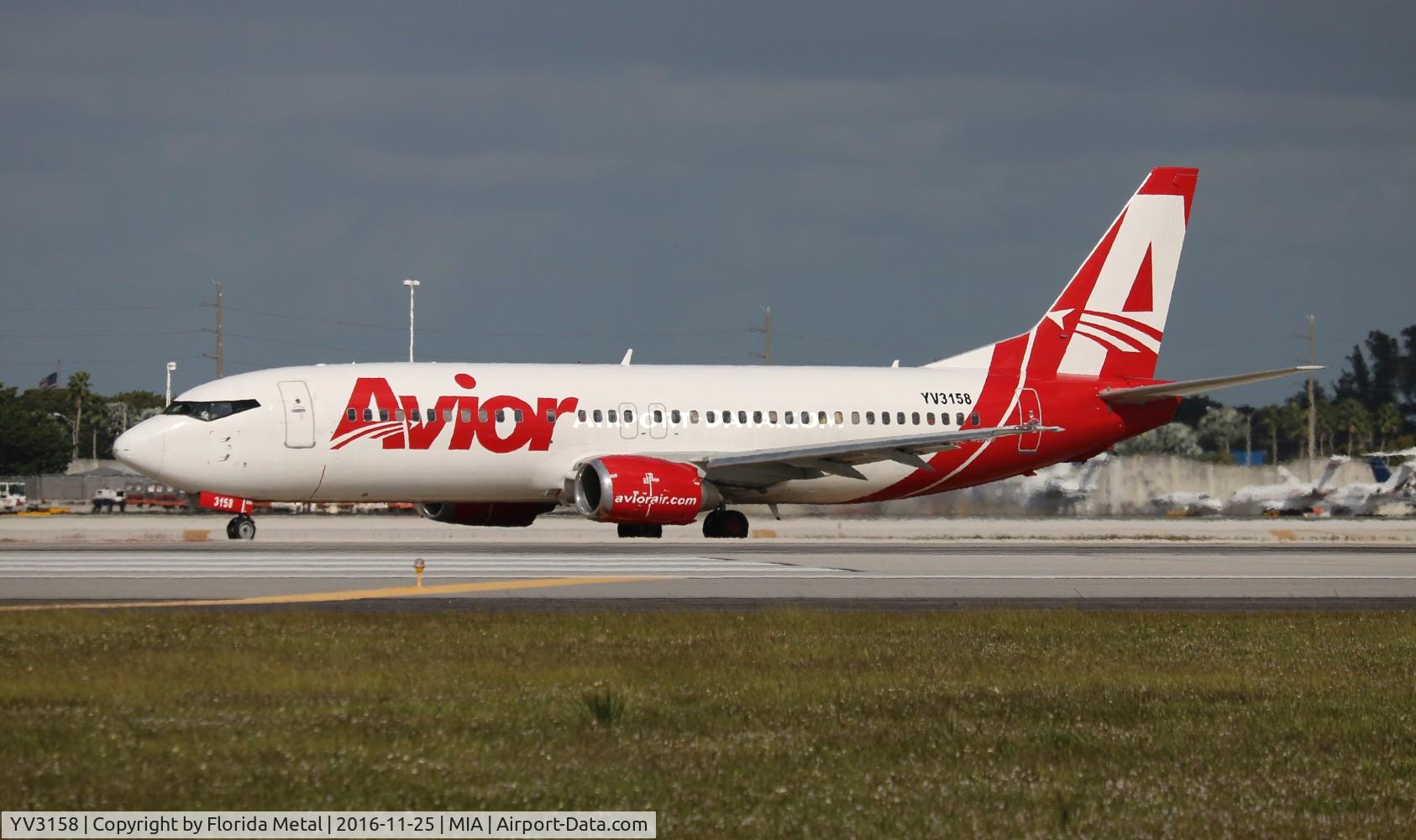 YV3158, 1989 Boeing 737-4B7 C/N 23984, Avior
