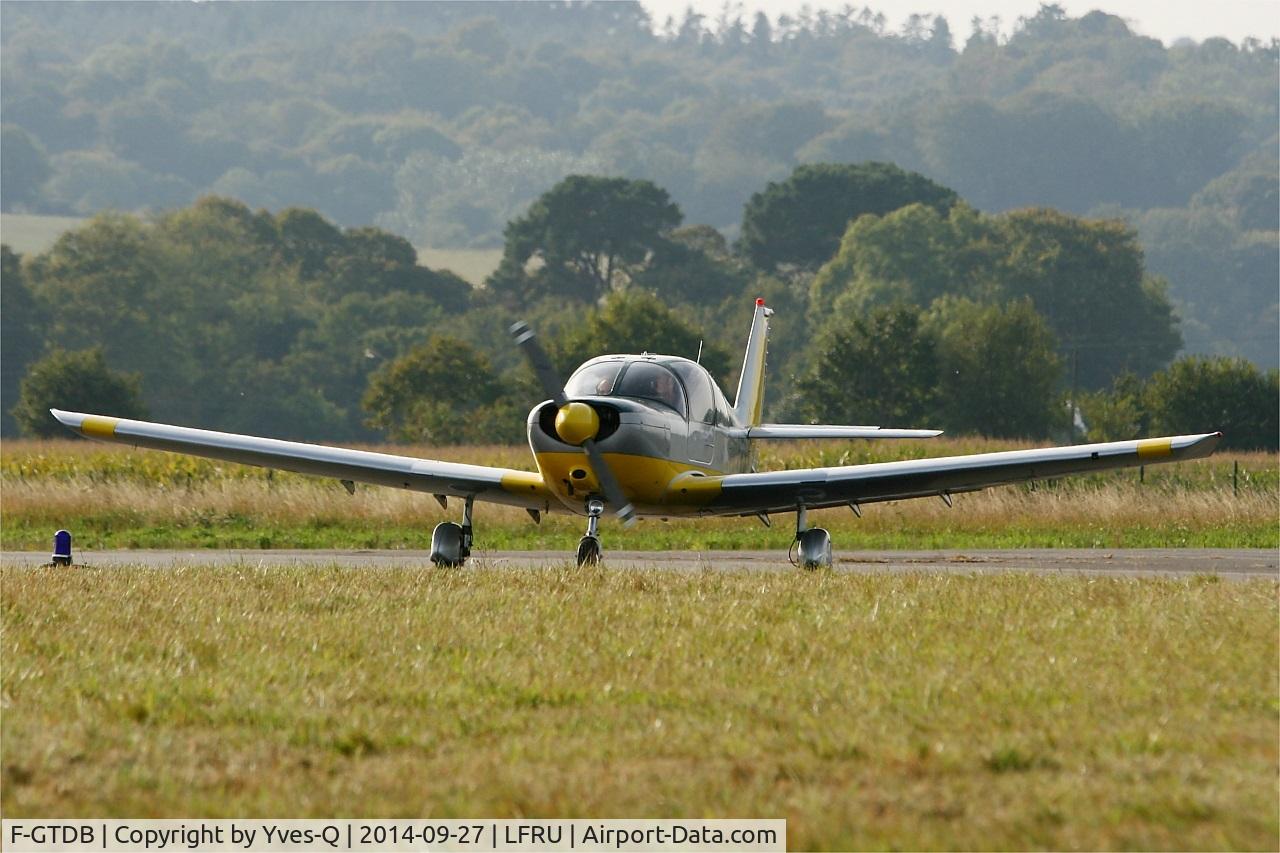 F-GTDB, Wassmer WA-52 Europa C/N 78, Wassmer WA-52 Europa, U-turn rwy 04, Morlaix-Ploujean airport (LFRU-MXN)