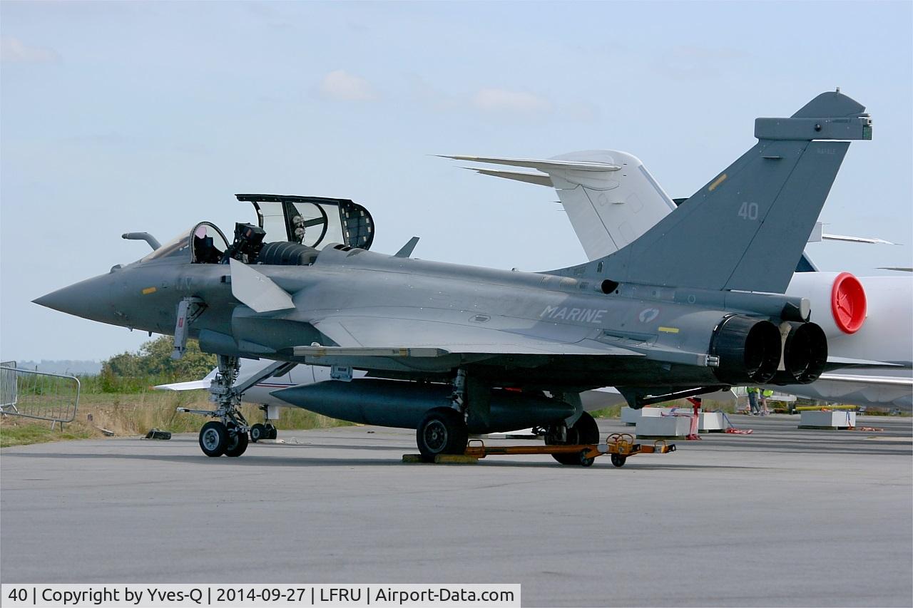 40, 2014 Dassault Rafale M C/N 40, Dassault Rafale M, Static display, Morlaix-Ploujean airport (LFRU-MXN) air show 2014