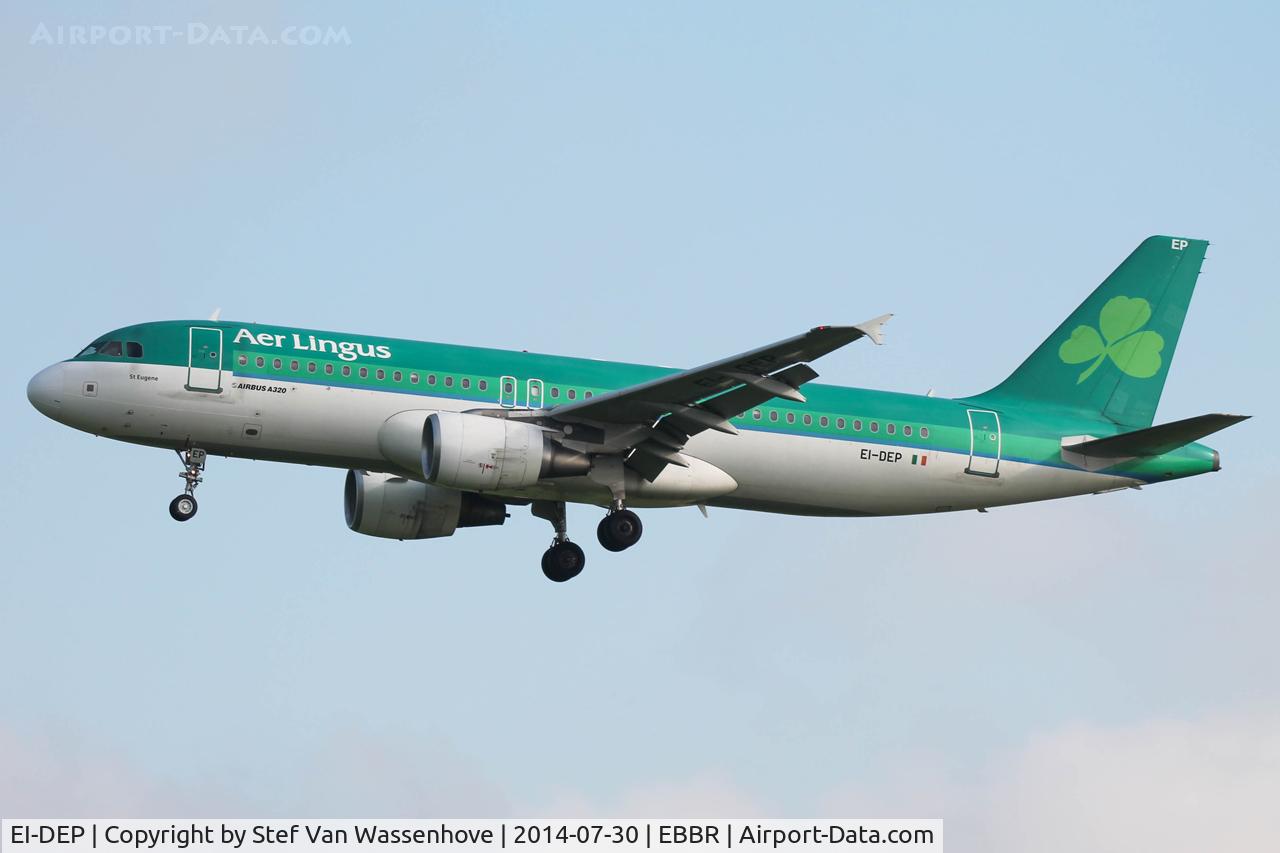 EI-DEP, 2005 Airbus A320-214 C/N 2542, Brussels International Airport.
