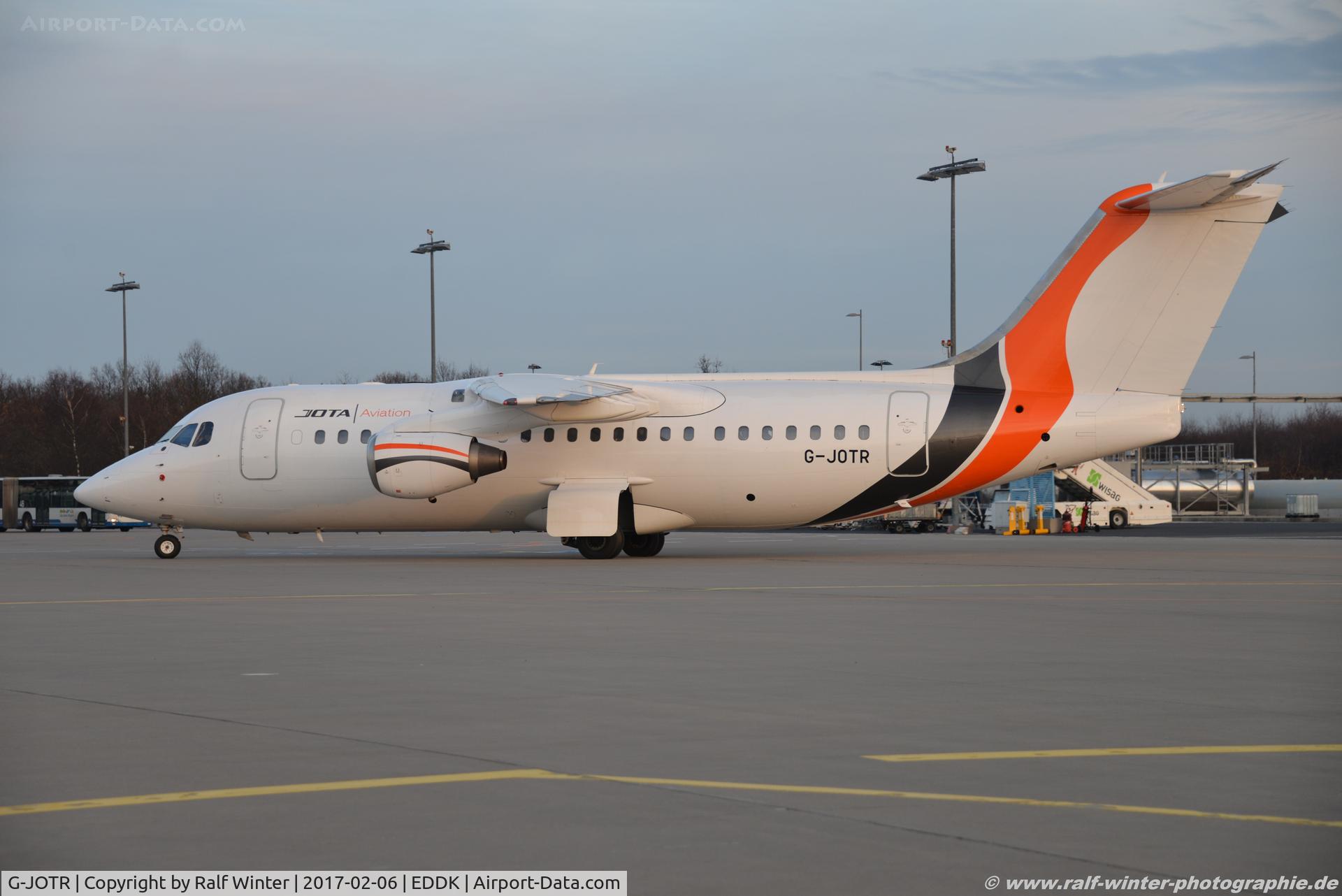 G-JOTR, 1996 British Aerospace Avro 146-RJ85 C/N E.2294, British Aerospace Avro 146 RJ-85 - JOTA Aviation - G-JOTR - 06.02.2017 CGN