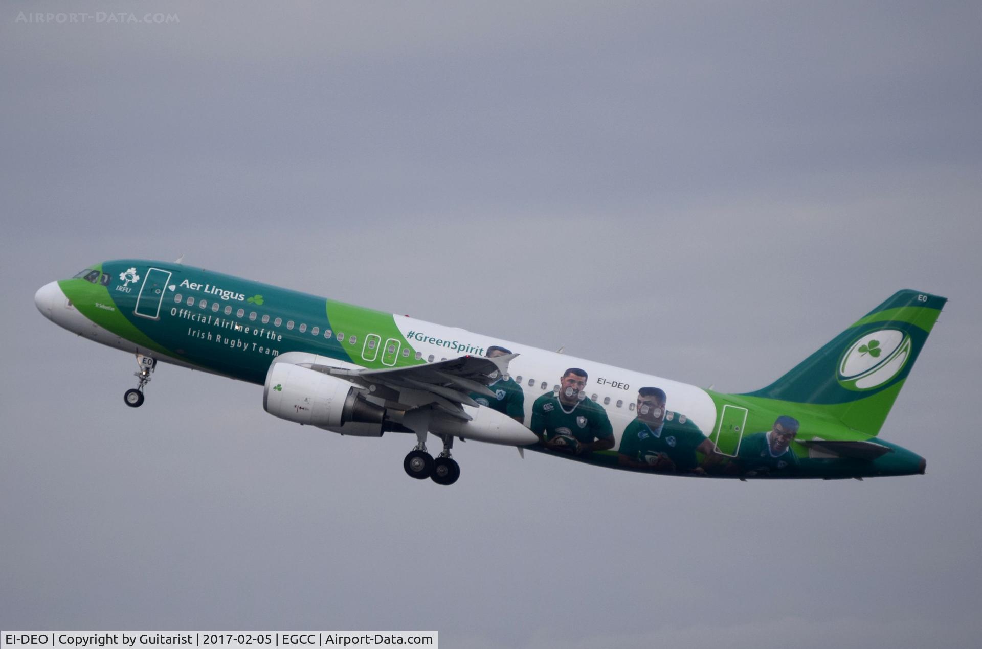 EI-DEO, 2005 Airbus A320-214 C/N 2486, At Manchester
