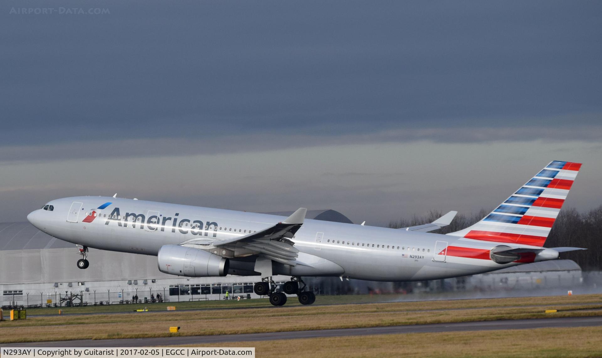 N293AY, 2014 Airbus A330-243 C/N 1526, At Manchester