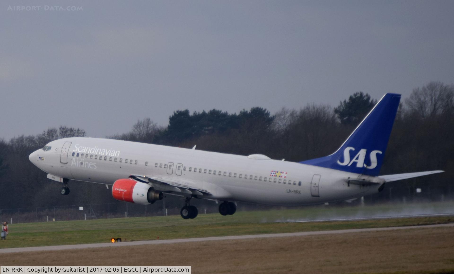 LN-RRK, 2002 Boeing 737-883 C/N 32278, At Manchester