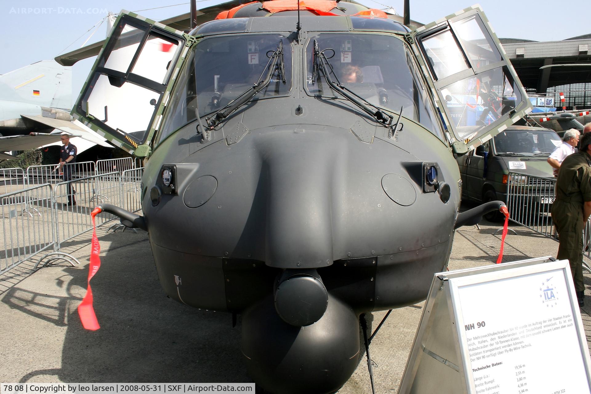 78 08, NHI NH-90 TTH Caiman C/N 1035/TGEA08, Berlin Air Show 31.5.2008