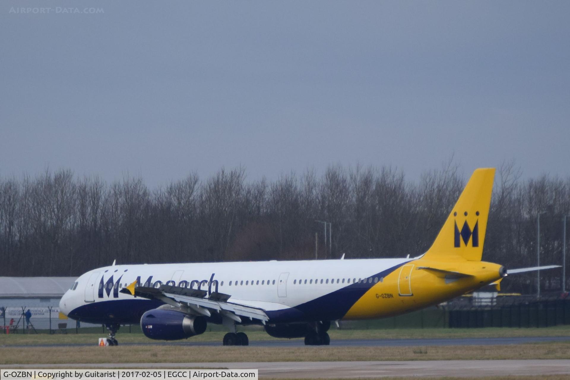 G-OZBN, 1999 Airbus A321-231 C/N 1153, At Manchester