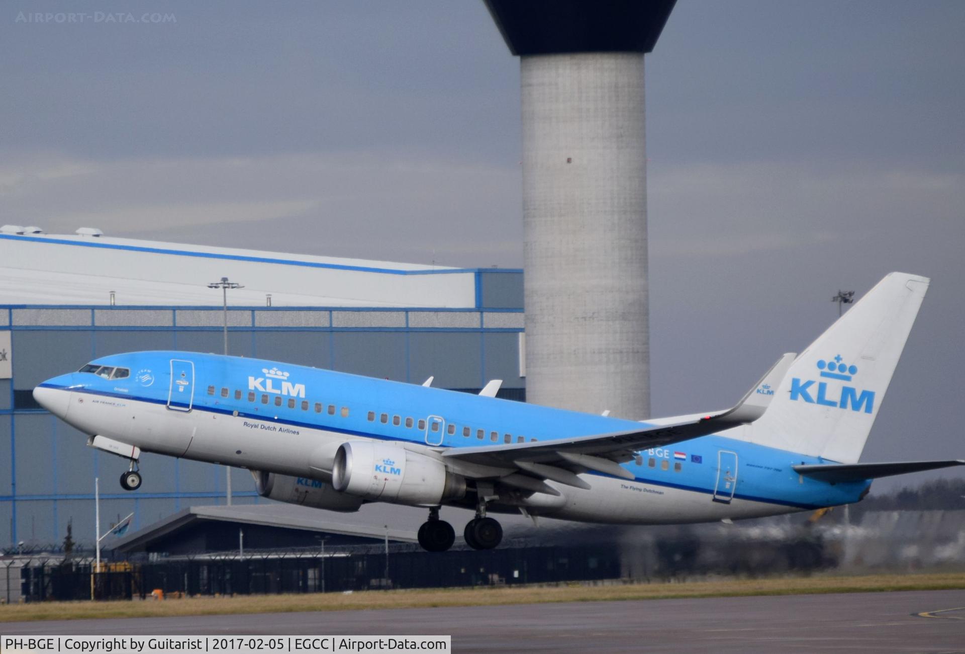 PH-BGE, 2008 Boeing 737-7K2 C/N 30371, At Manchester