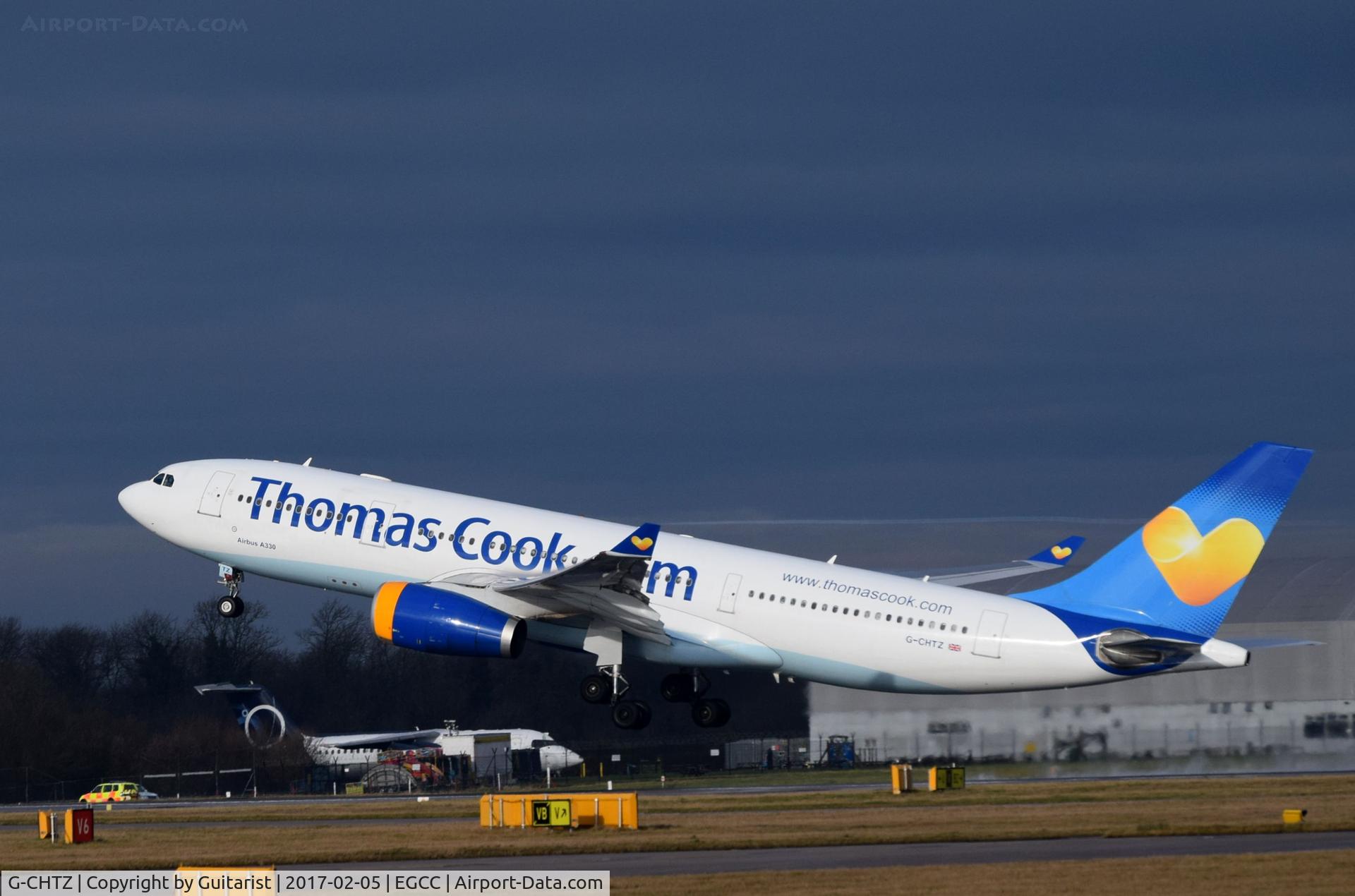G-CHTZ, 2001 Airbus A330-243 C/N 398, At Manchester
