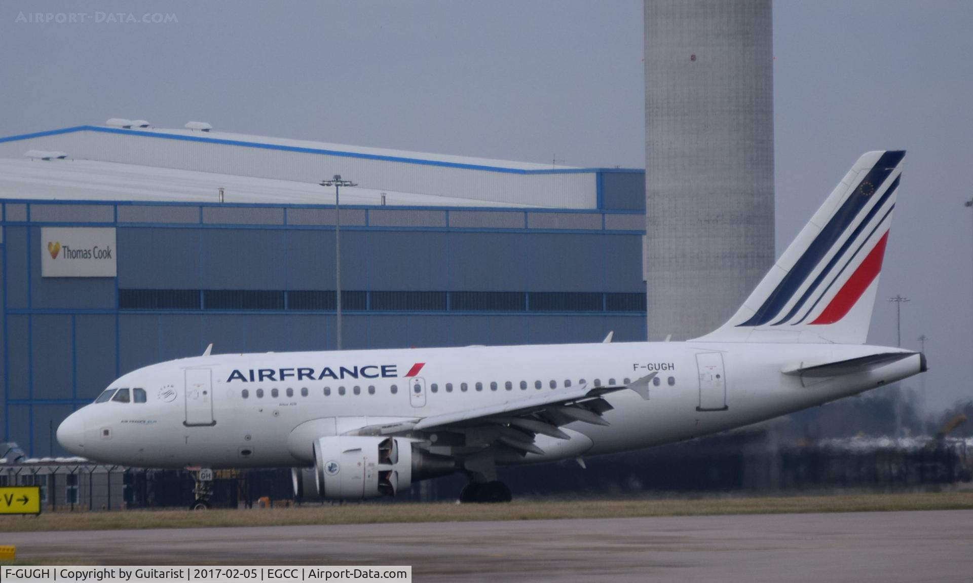 F-GUGH, 2004 Airbus A318-111 C/N 2344, At Manchester