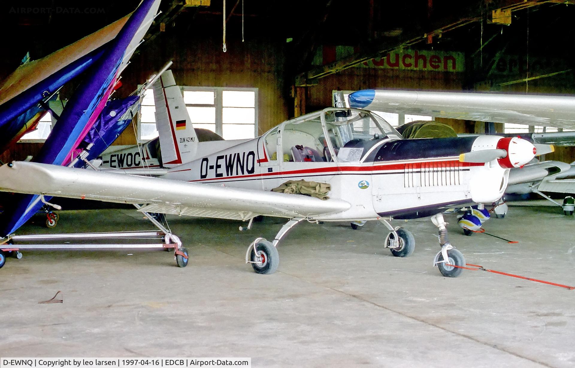 D-EWNQ, 1974 Zlin Z.42MU C/N 0053/02, Ballenstedt 16.4.1997