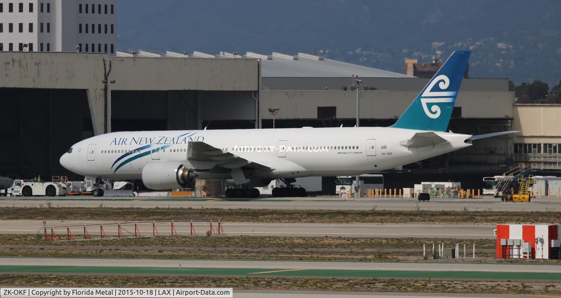 ZK-OKF, 2006 Boeing 777-219/ER C/N 34378, Air New Zealand
