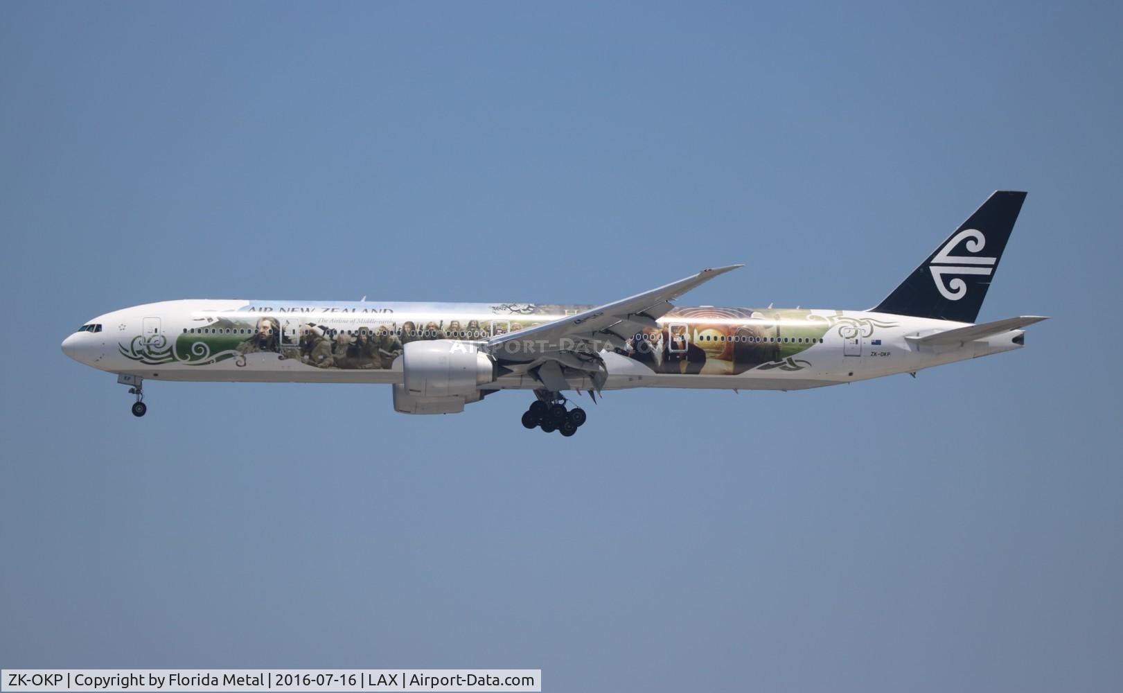 ZK-OKP, 2011 Boeing 777-306/ER C/N 39041, Air New Zealand Hobbit