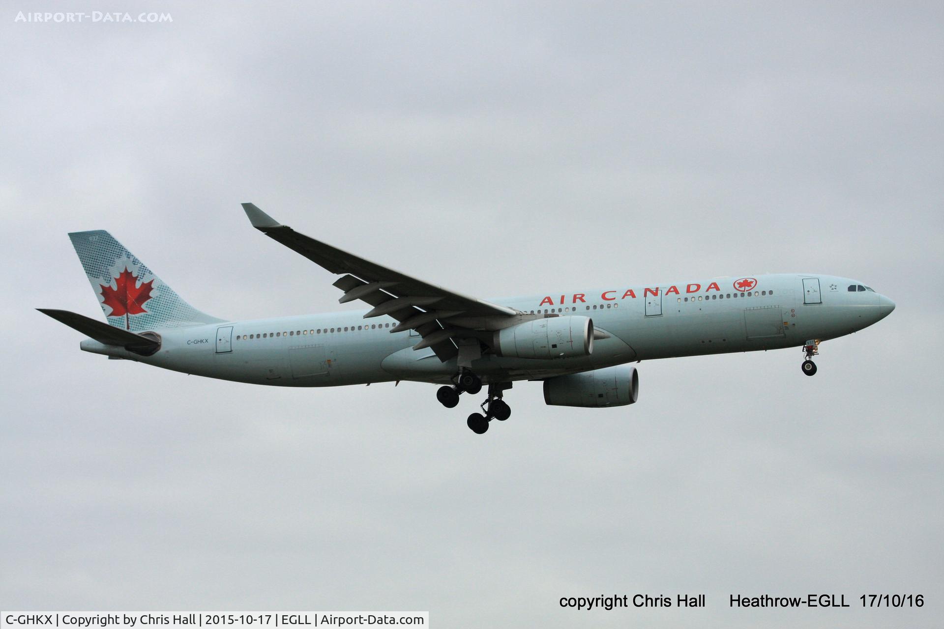 C-GHKX, 2001 Airbus A330-343 C/N 0412, Air Canada