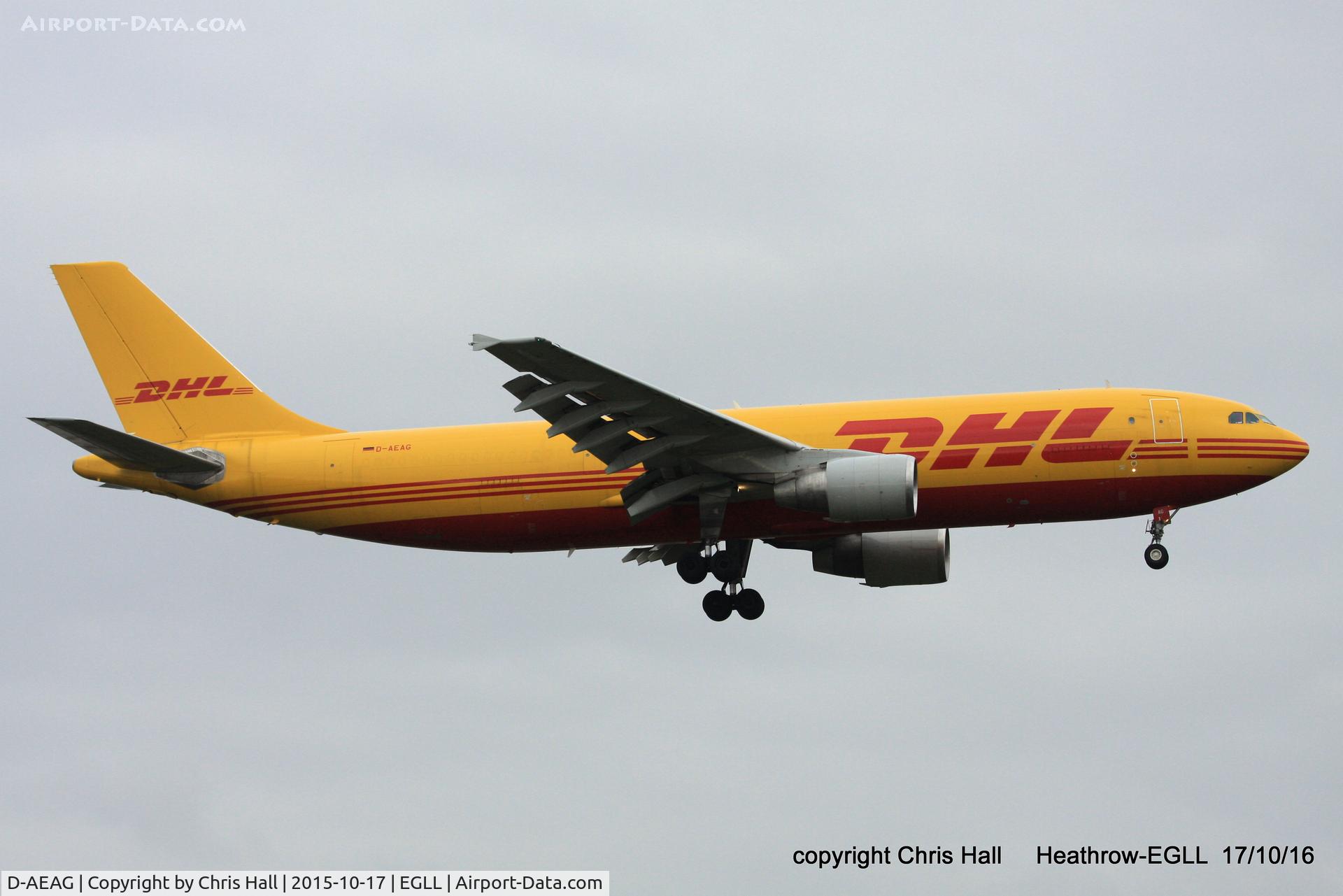 D-AEAG, 1991 Airbus A300B4-622R(F) C/N 621, DHL