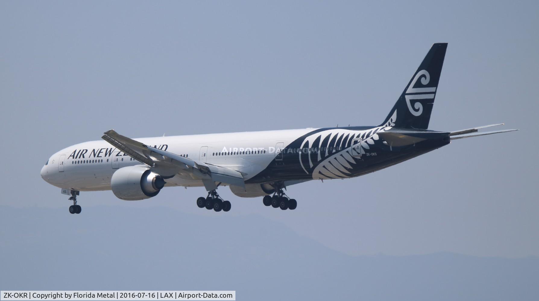 ZK-OKR, 2014 Boeing 777-306/ER C/N 44546, Air New Zealand