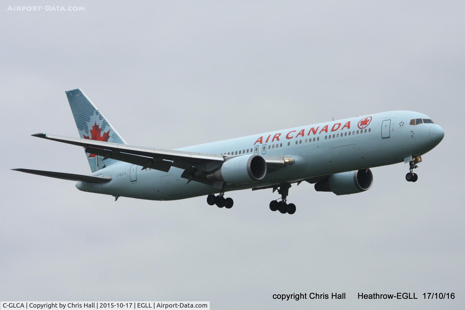 C-GLCA, 1991 Boeing 767-375 C/N 25120, Air Canada