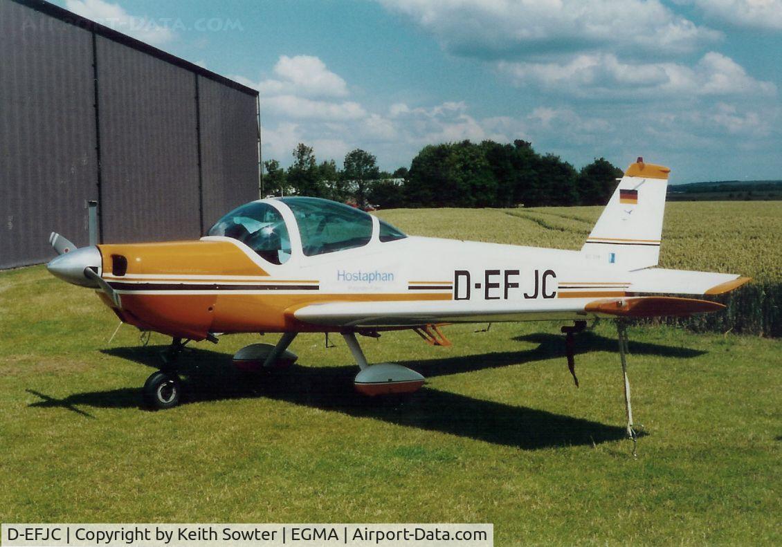 D-EFJC, 1971 Bolkow BO-209 Monsun 160RV C/N 125, Fowlmere
