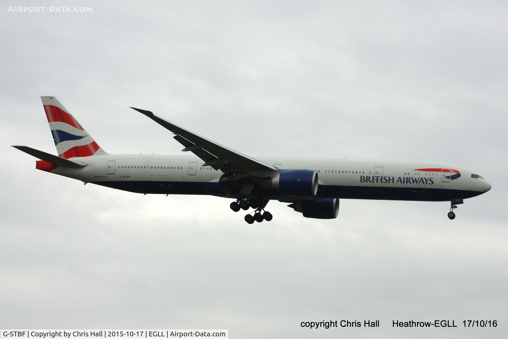 G-STBF, 2012 Boeing 777-336/ER C/N 40543, British Airways