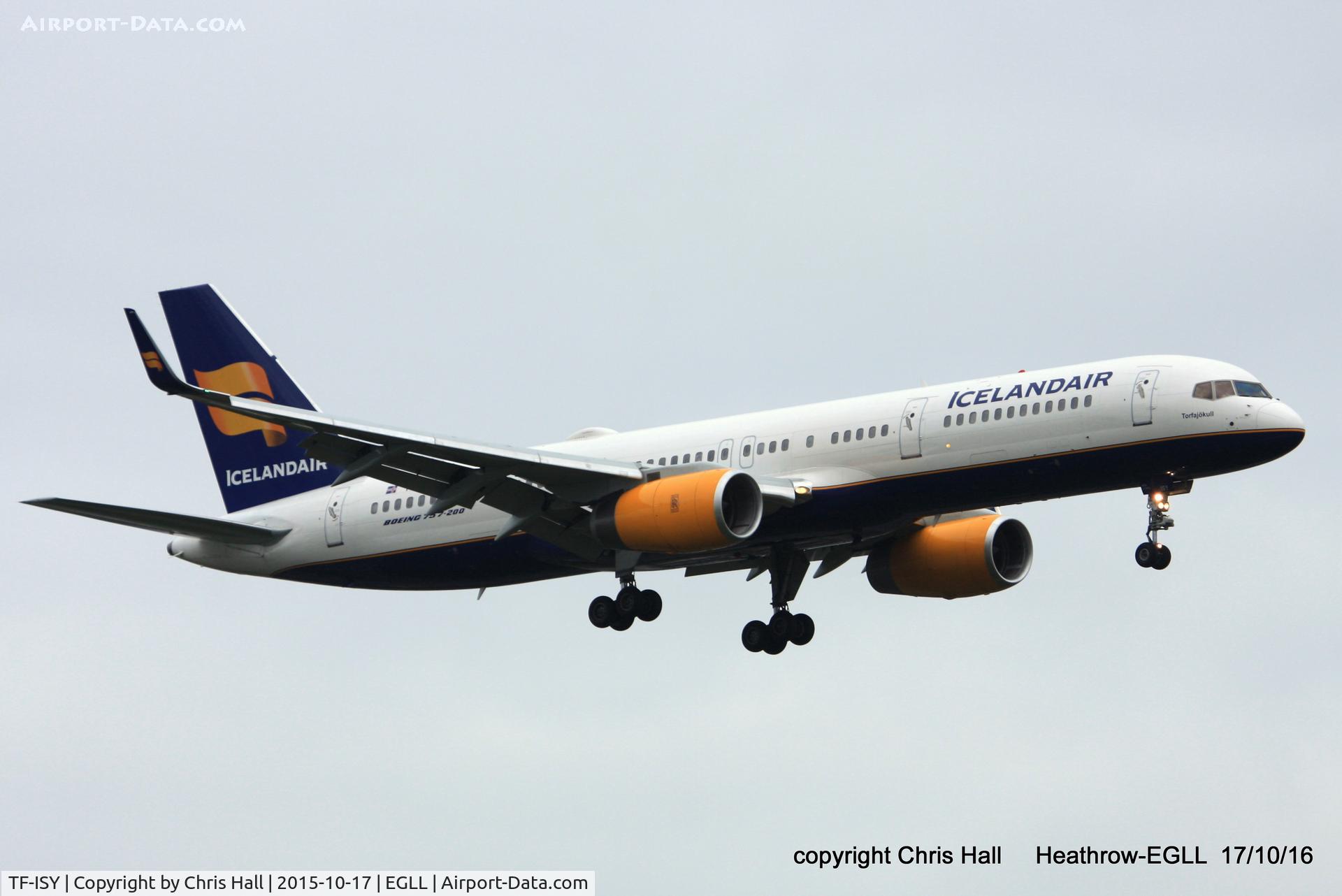 TF-ISY, 1991 Boeing 757-223 C/N 24594, Icelandair