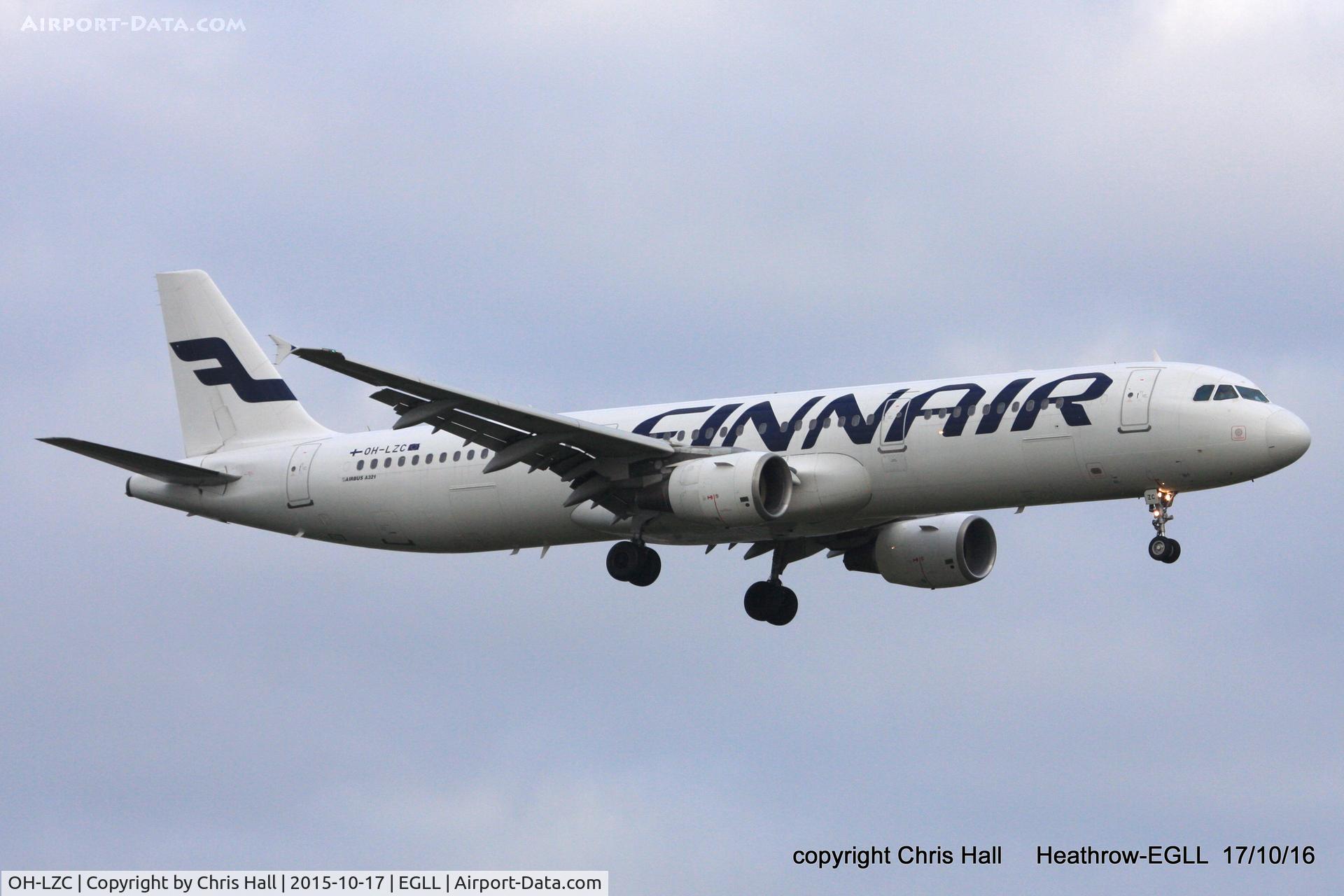 OH-LZC, 2000 Airbus A321-211 C/N 1185, Finnair