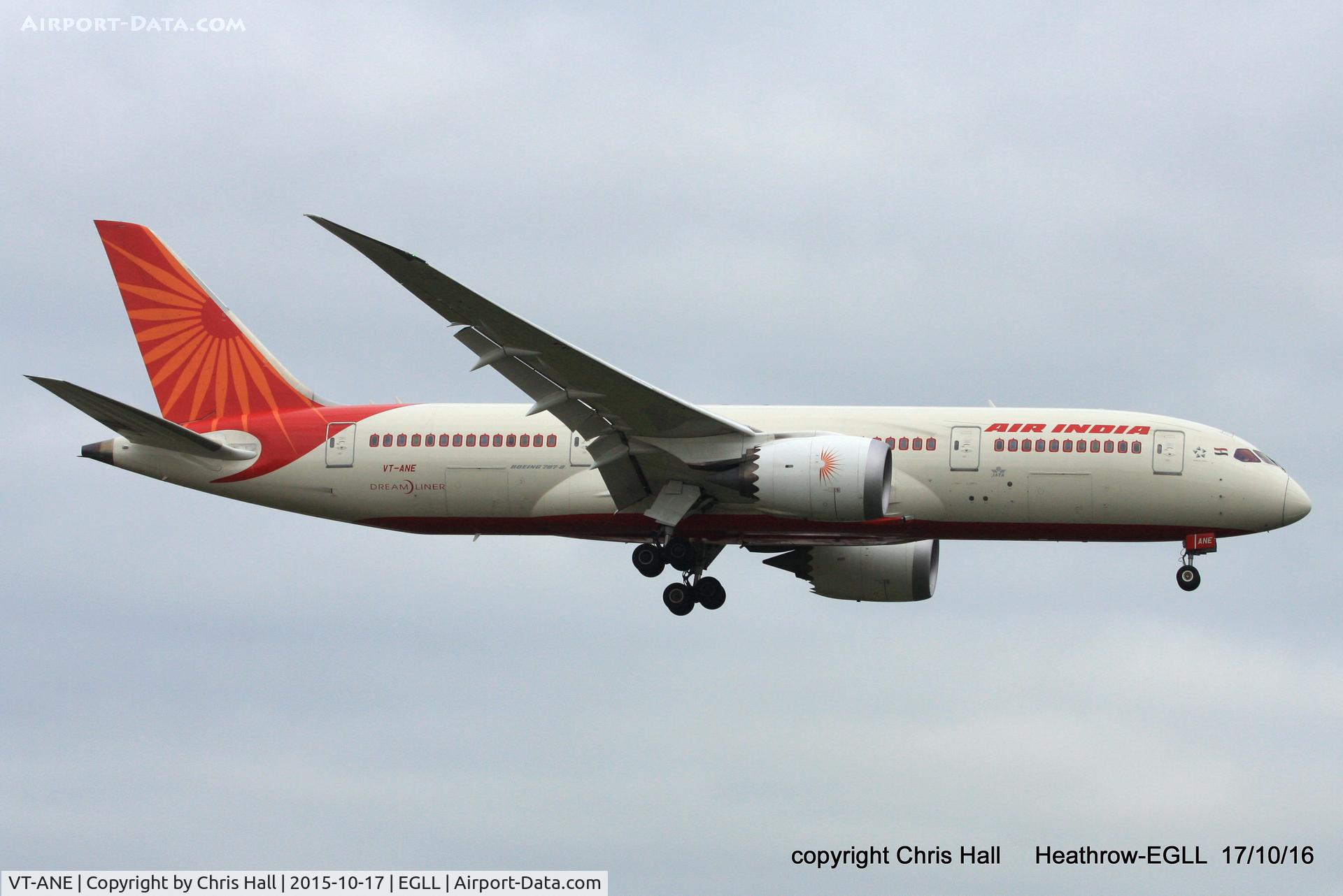 VT-ANE, 2013 Boeing 787-8 Dreamliner C/N 36280, Air India