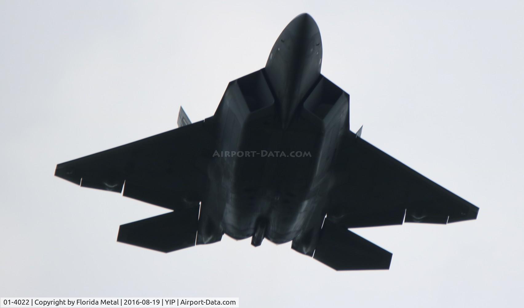 01-4022, 2001 Lockheed Martin F-22A Raptor C/N 645-4022, F-22A