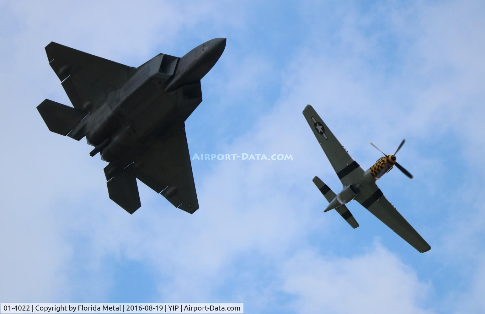 01-4022, 2001 Lockheed Martin F-22A Raptor C/N 645-4022, F-22A