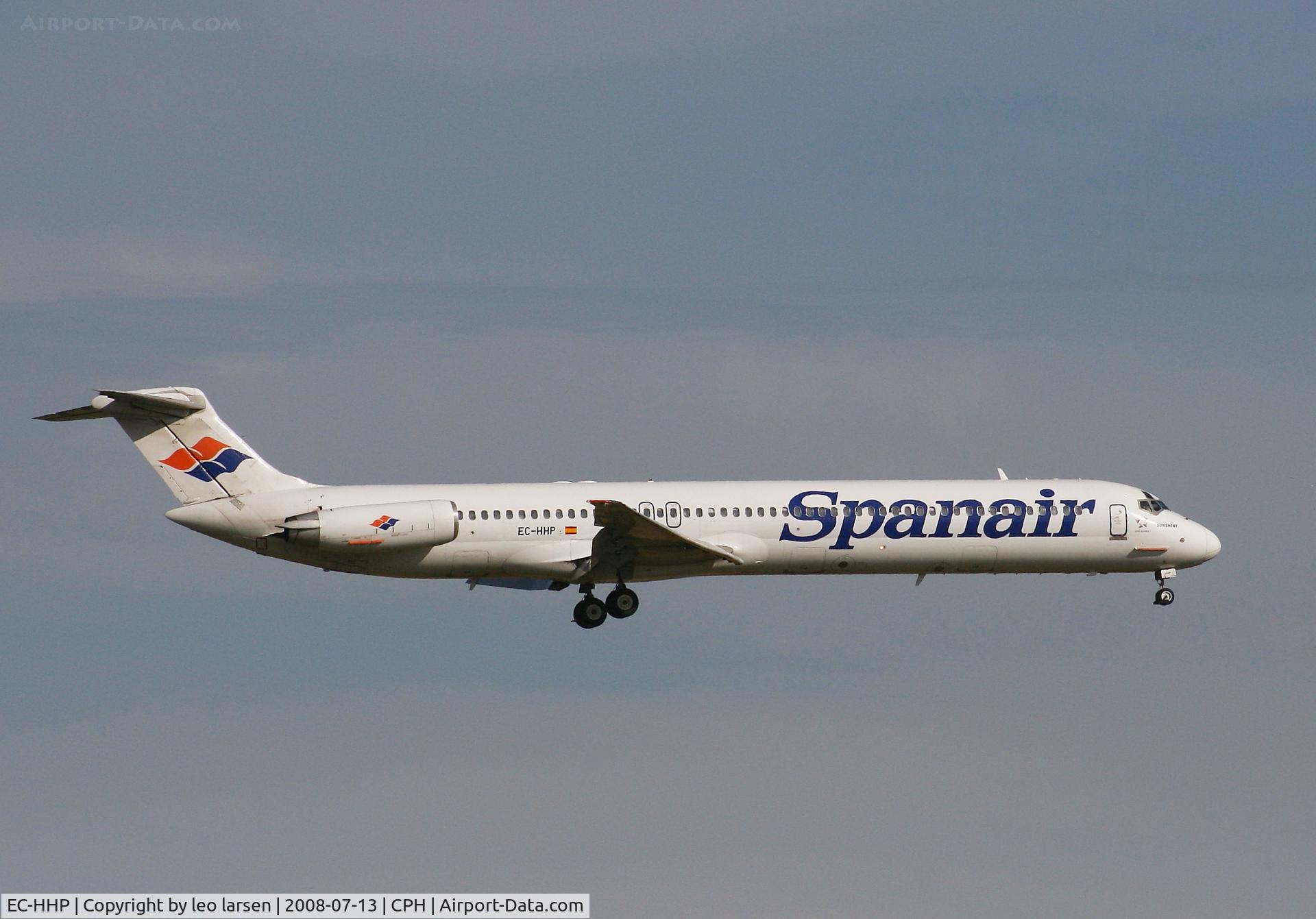 EC-HHP, 1987 McDonnell Douglas MD-82 (DC-9-82) C/N 49501, Copenhagen 13.7.2008
