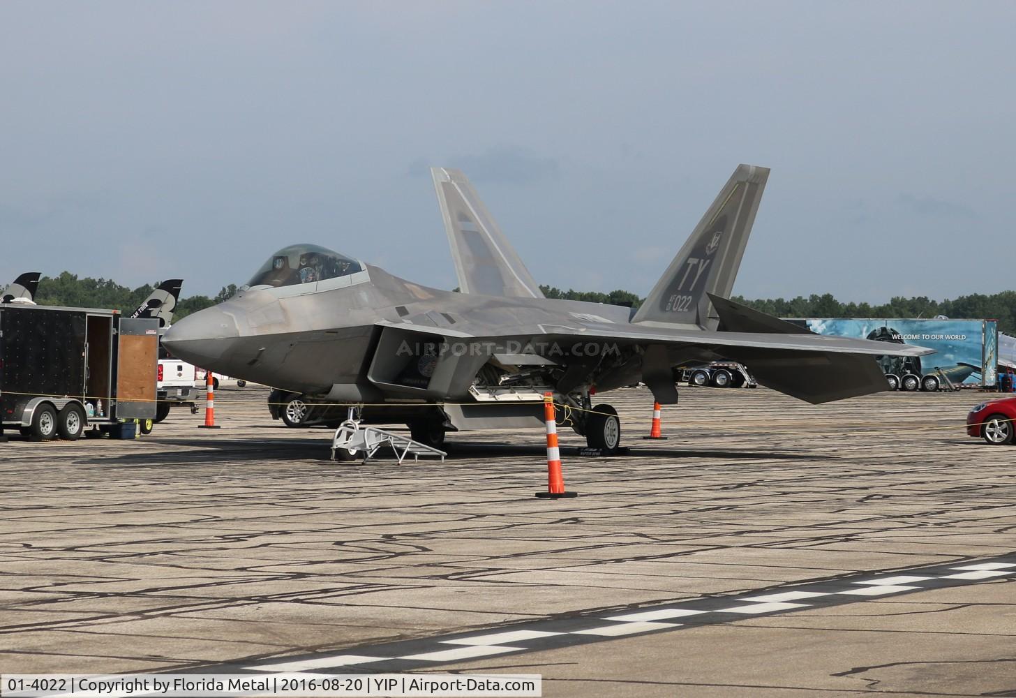 01-4022, 2001 Lockheed Martin F-22A Raptor C/N 645-4022, F-22A Raptor