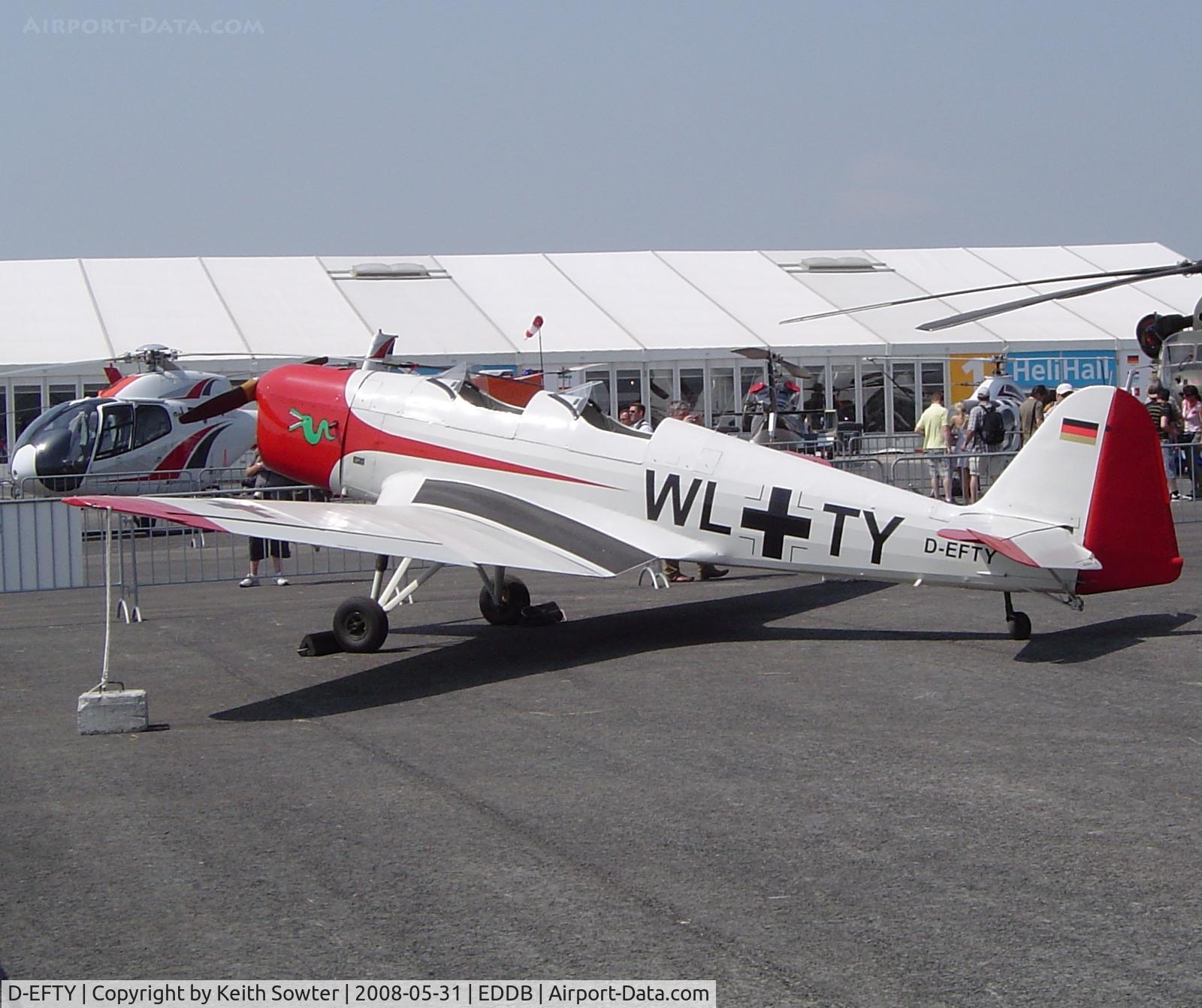 D-EFTY, 1961 Orlican L-40 Meta Sokol C/N 150903, Berlin ILA
