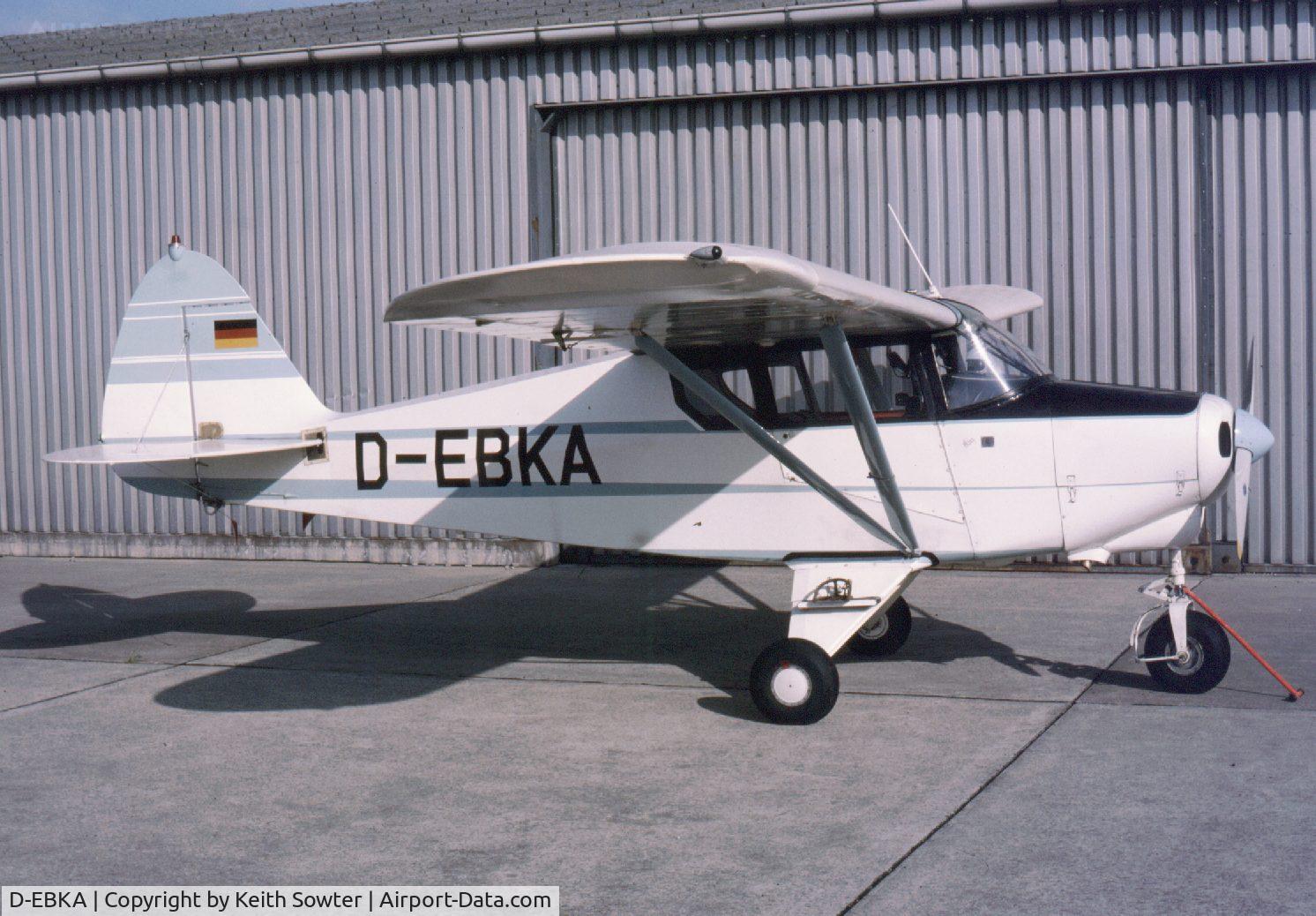 D-EBKA, Piper PA-22-108 Colt Colt C/N 22-8296, Germany