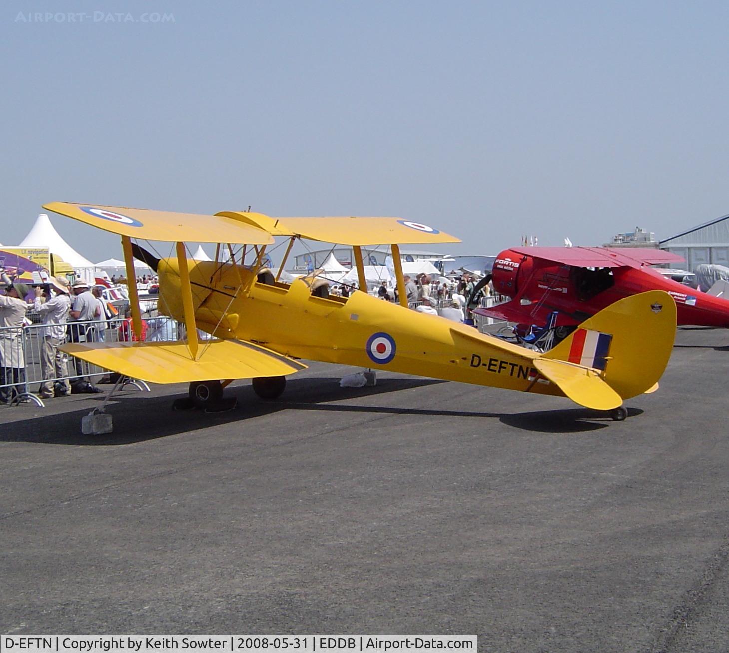 D-EFTN, 1941 De Havilland DH-82A Tiger Moth II C/N 84764, Berlin ILA