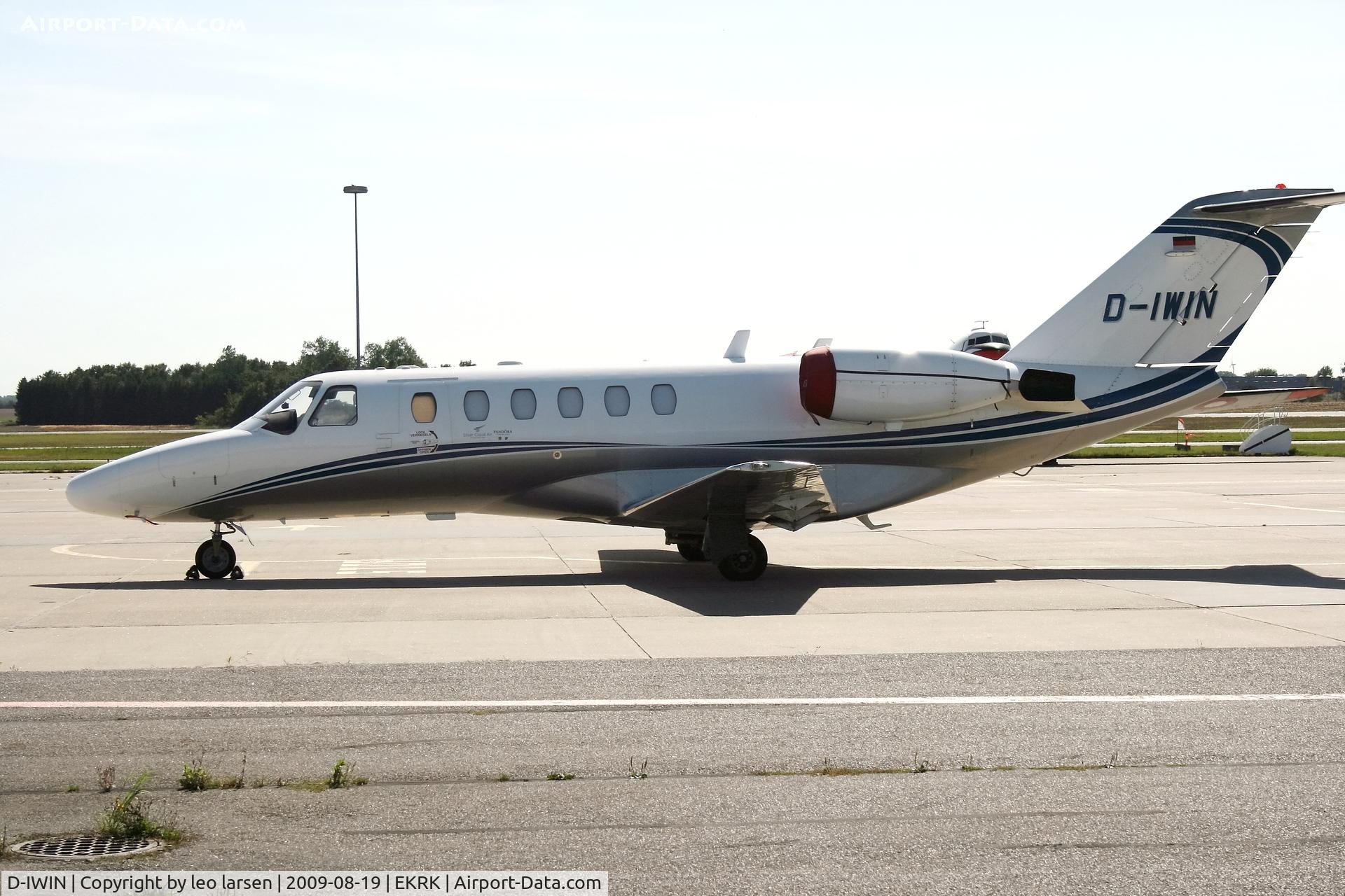 D-IWIN, Cessna 525A CitationJet CJ2 C/N 525A-0231, Roskilde 19.8.2009