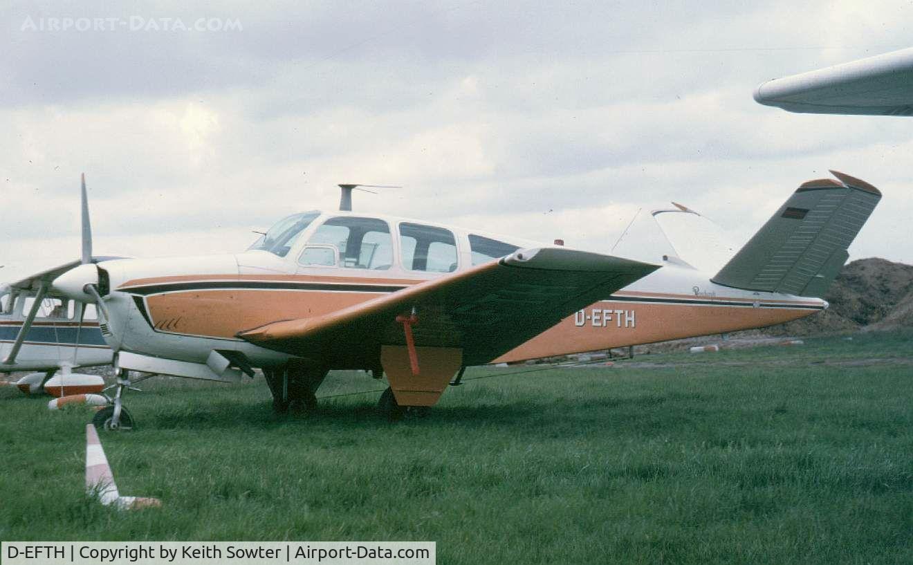 D-EFTH, 1965 Beech V35 Bonanza C/N D-7978, Germany