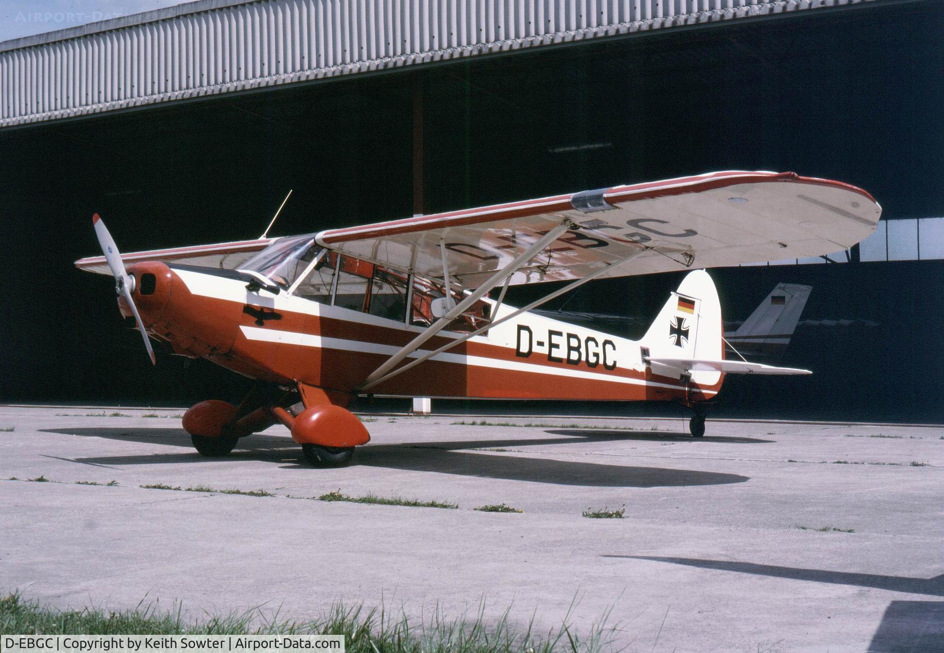 D-EBGC, 1952 Piper L-21B Super Cub C/N 18-2549, Germany